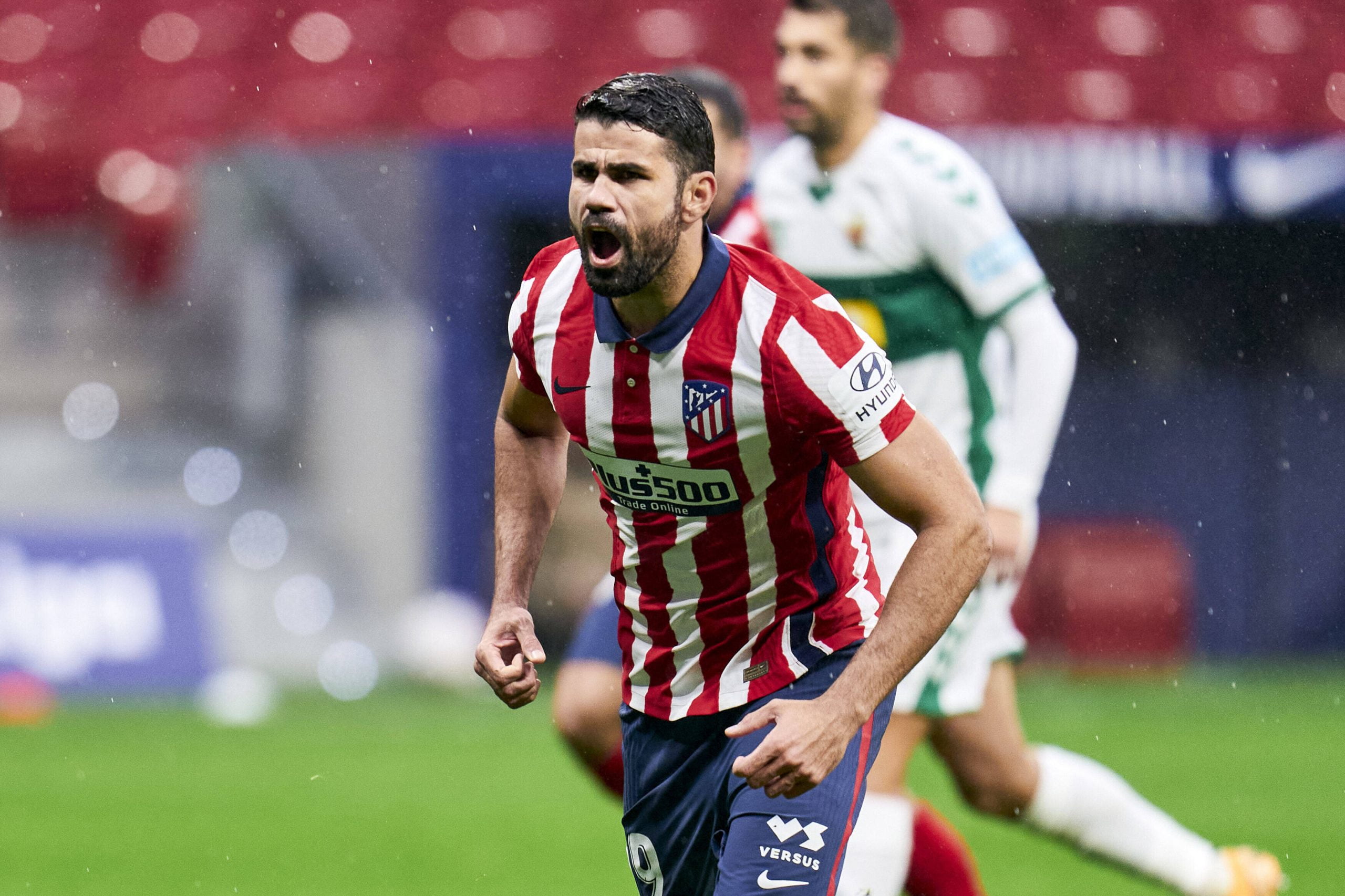 Wolves could face competition from Sao Paulo for Diego Costa who is seen in the photo