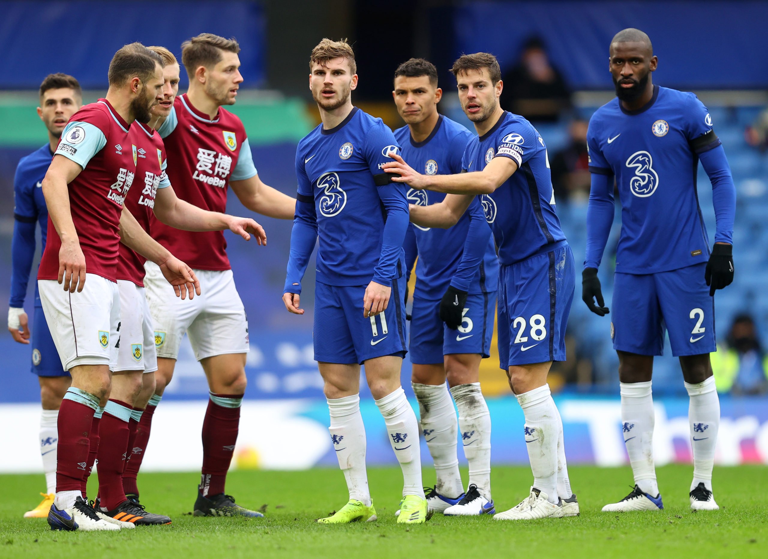 Chelsea Players Rated In Impressive Win Vs Burnley (Chelsea players are seen in the picture)