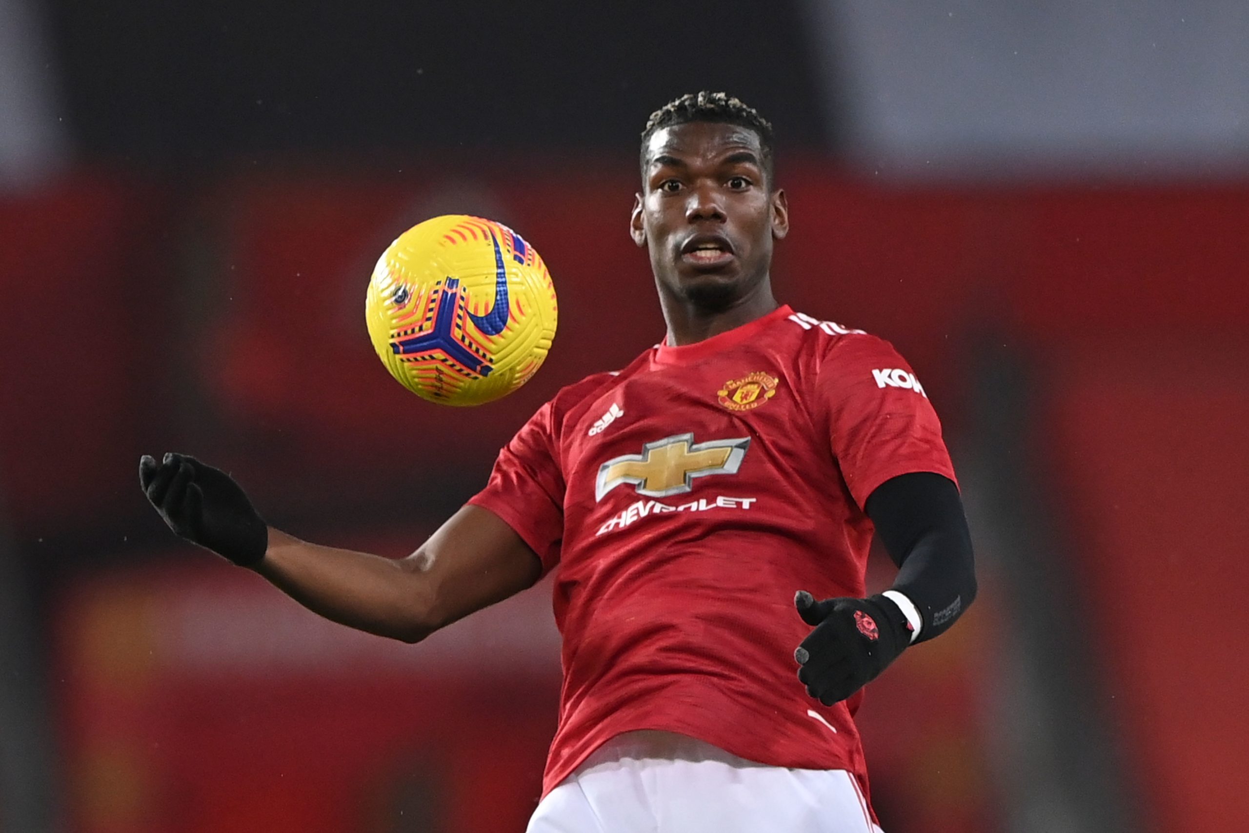 Manchester United midfielder Pogba open to prolonging his stay (Pogba is seen in the photo)