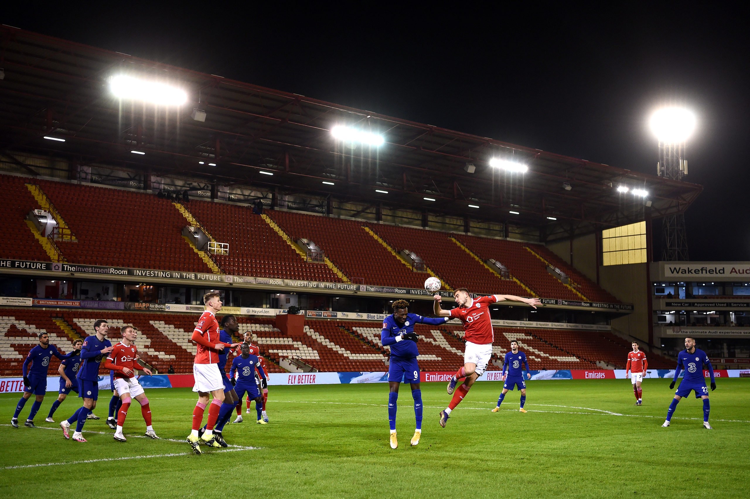 Chelsea Players Rated In Narrow Win Vs Barnsley (Chelsea players are in action in the photo)