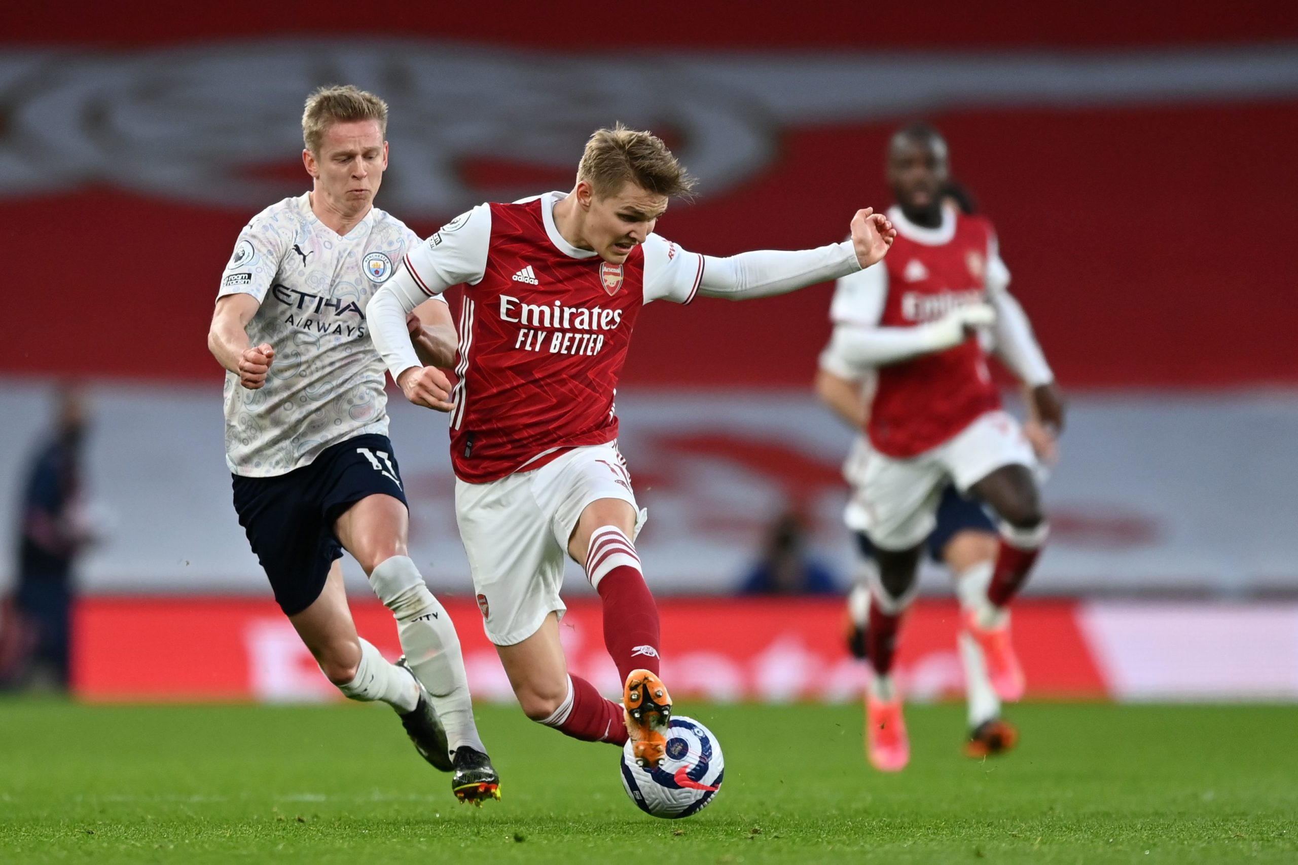 Arsenal Players Rated In Loss Vs Manchester City (Martin Odegaard can be seen in the picture)