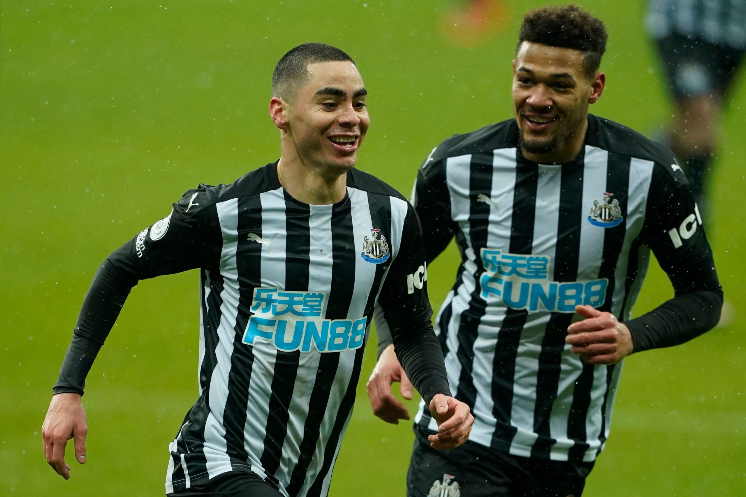 Newcastle's Almiron expected to stay beyond this summer (Almiron is seen in the photo)