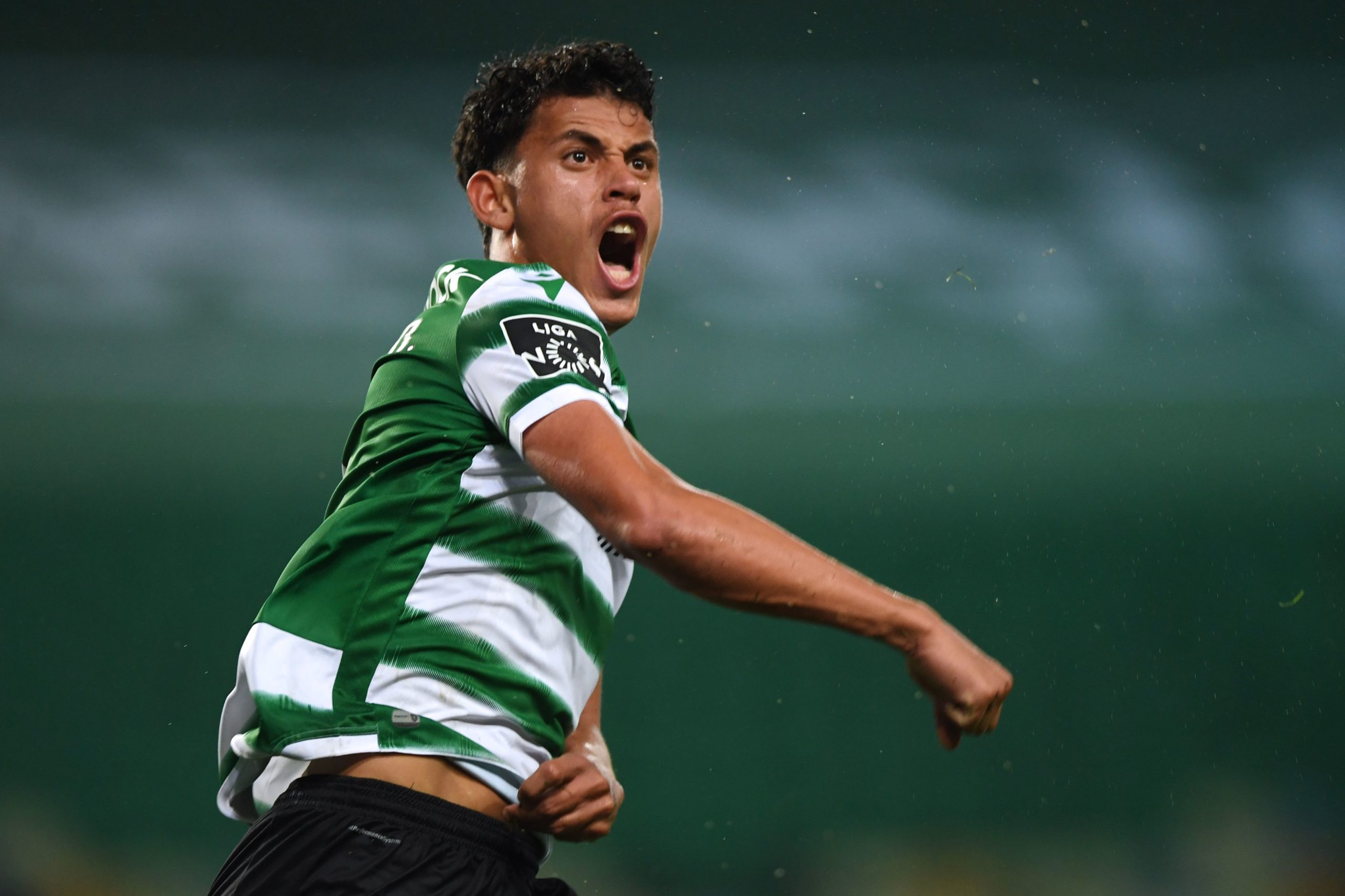Newcastle United failed with a €13m offer for Matheus Nunes who is in action in the picture