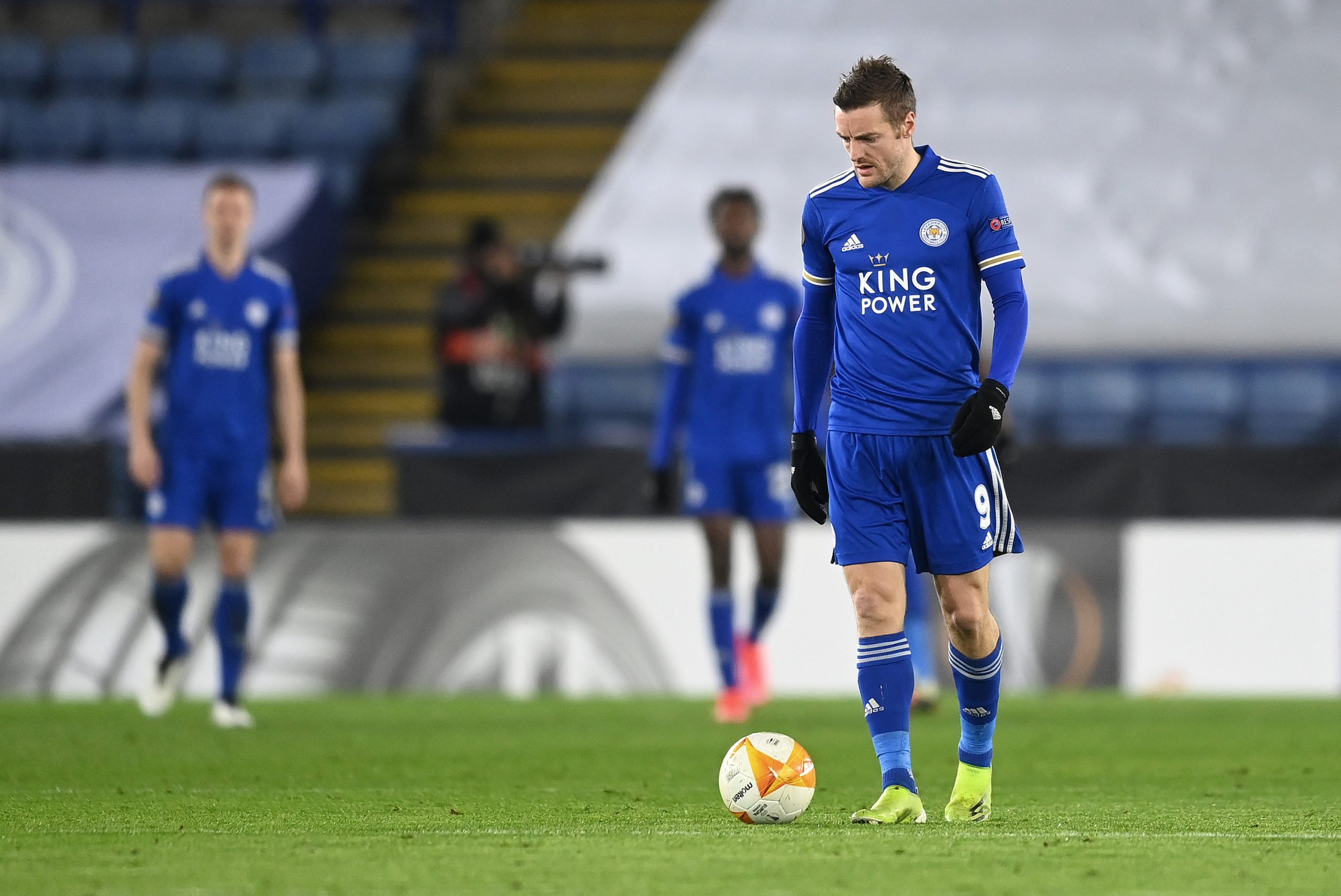 4-2-3-1 Leicester City Predicted Lineup Vs Arsenal (Jamie Vardy can be seen in the picture)