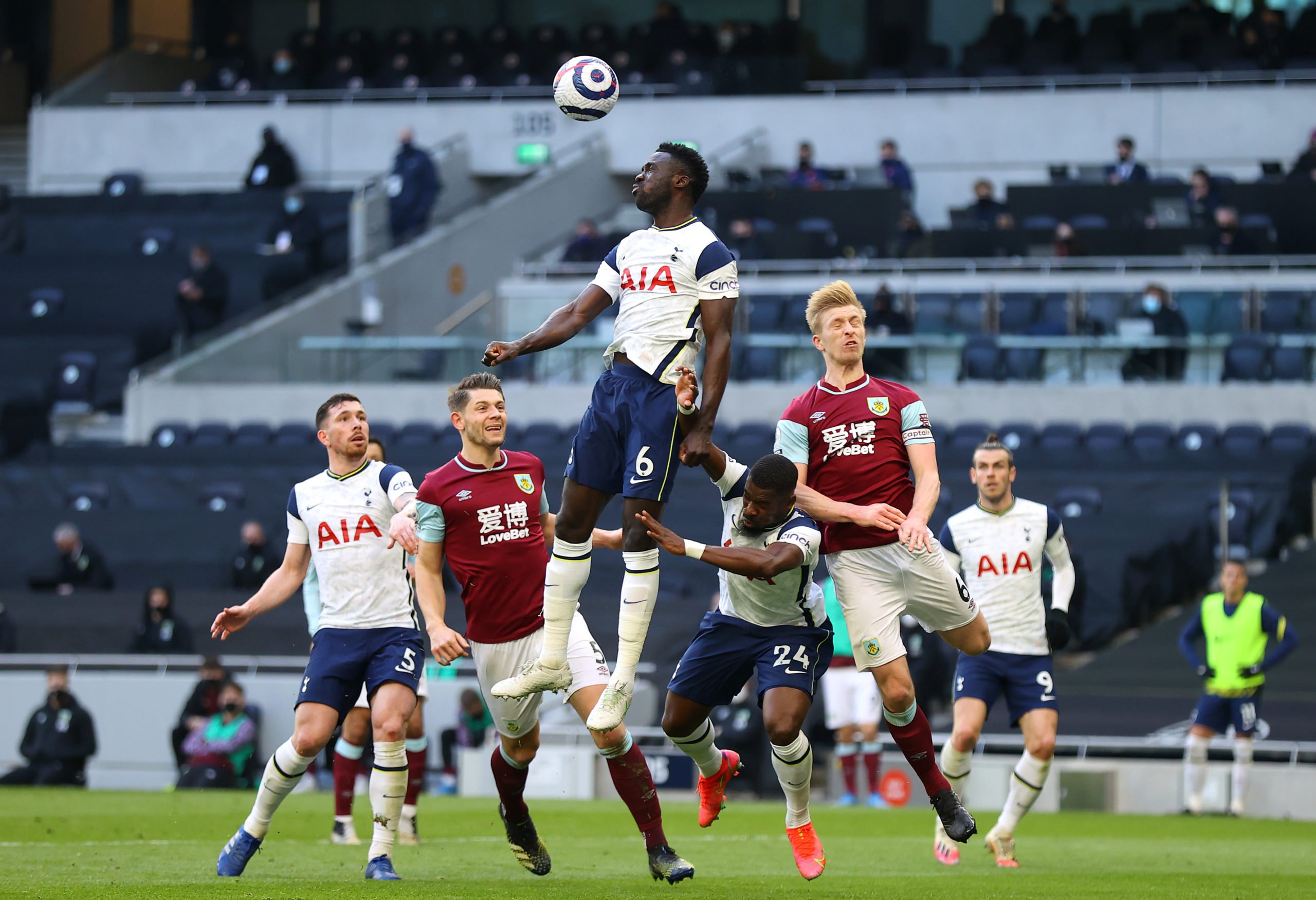 Tottenham Hotspur player ratings vs Burnley (Tottenham players are in action in the picture)
