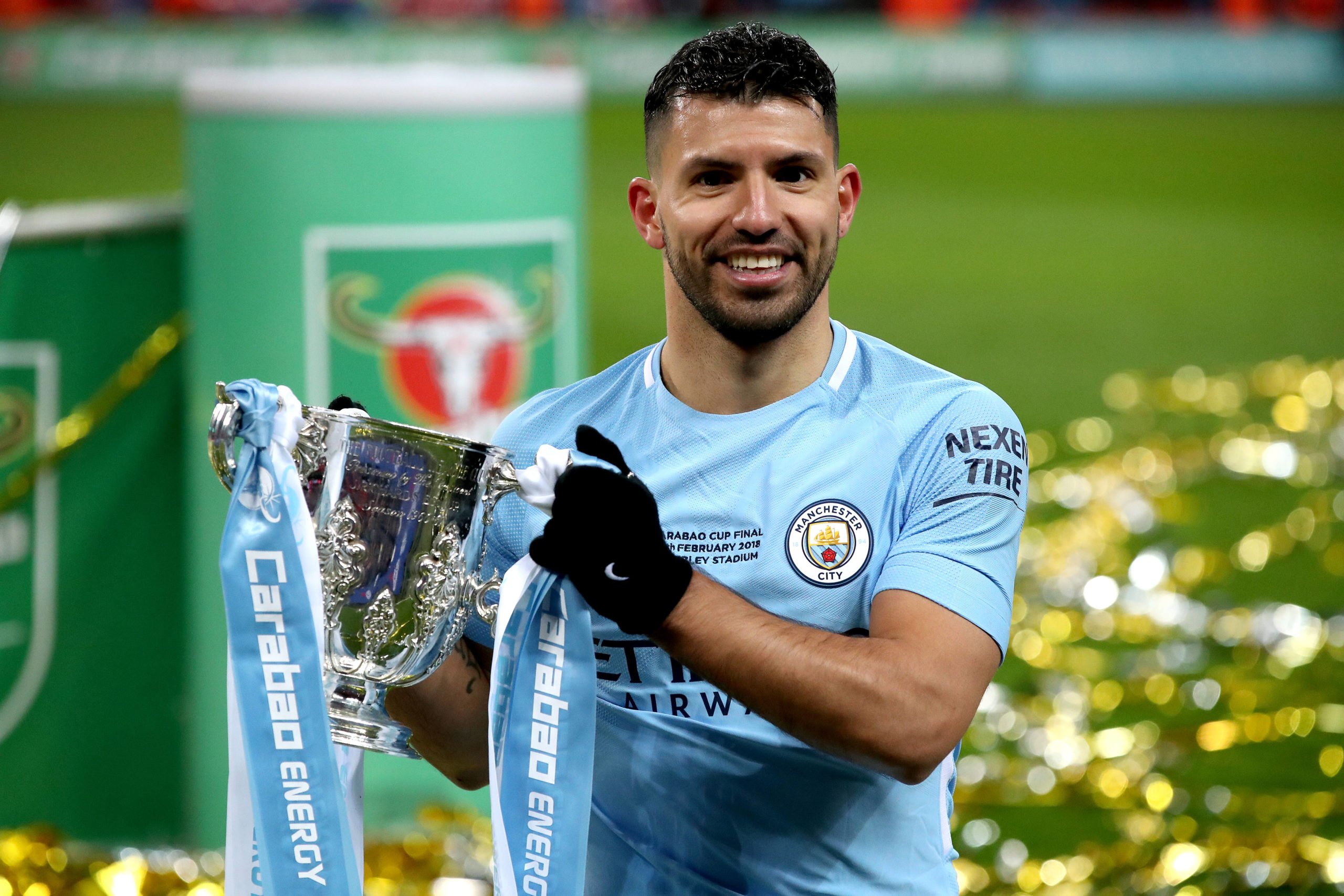 Barcelona's Aguero wants to cancel his contract (Aguero is seen in the picture)
