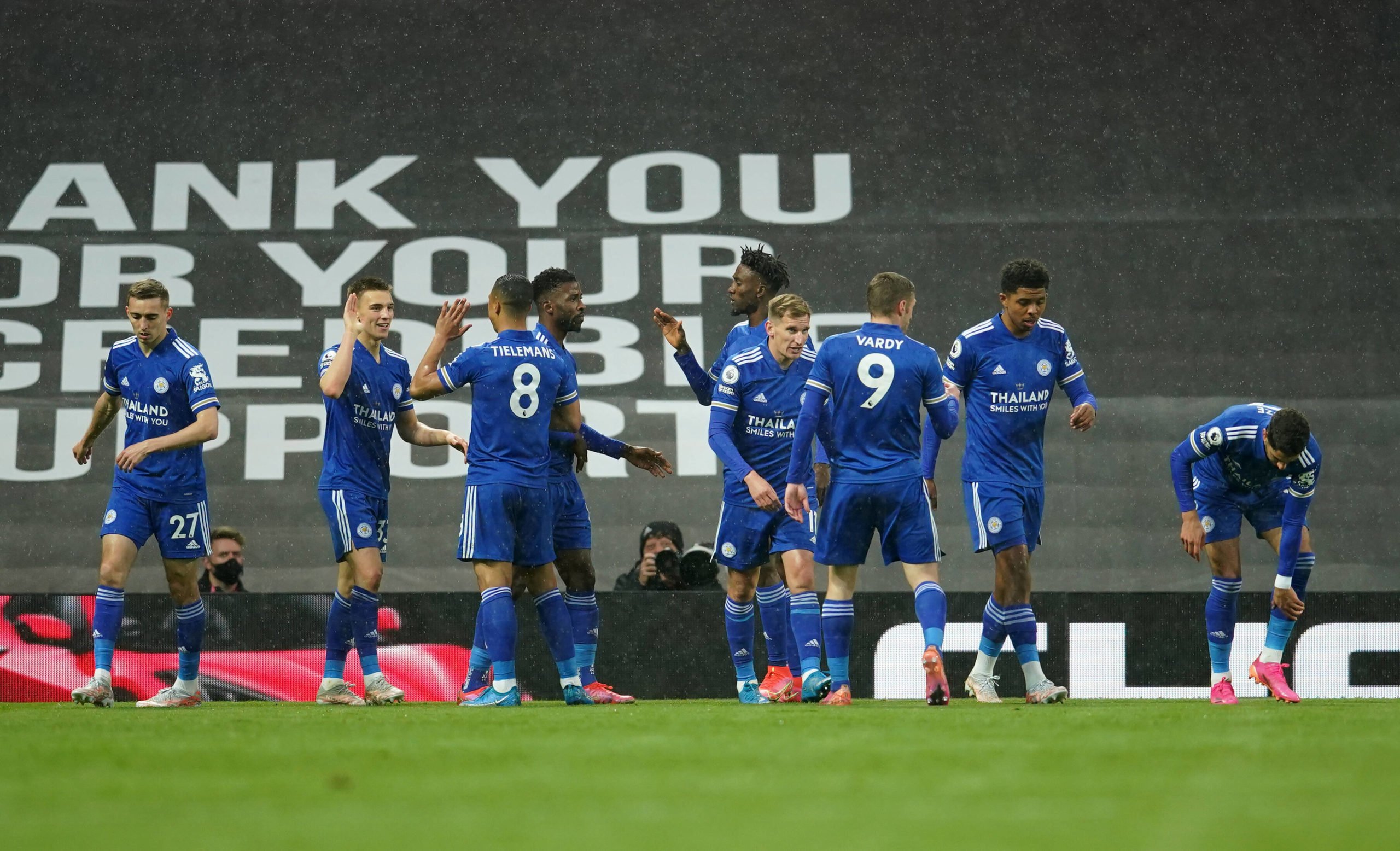 4-2-3-1 Leicester City Predicted Lineup Vs Wolves (Leicester City players are seen in the picture)
