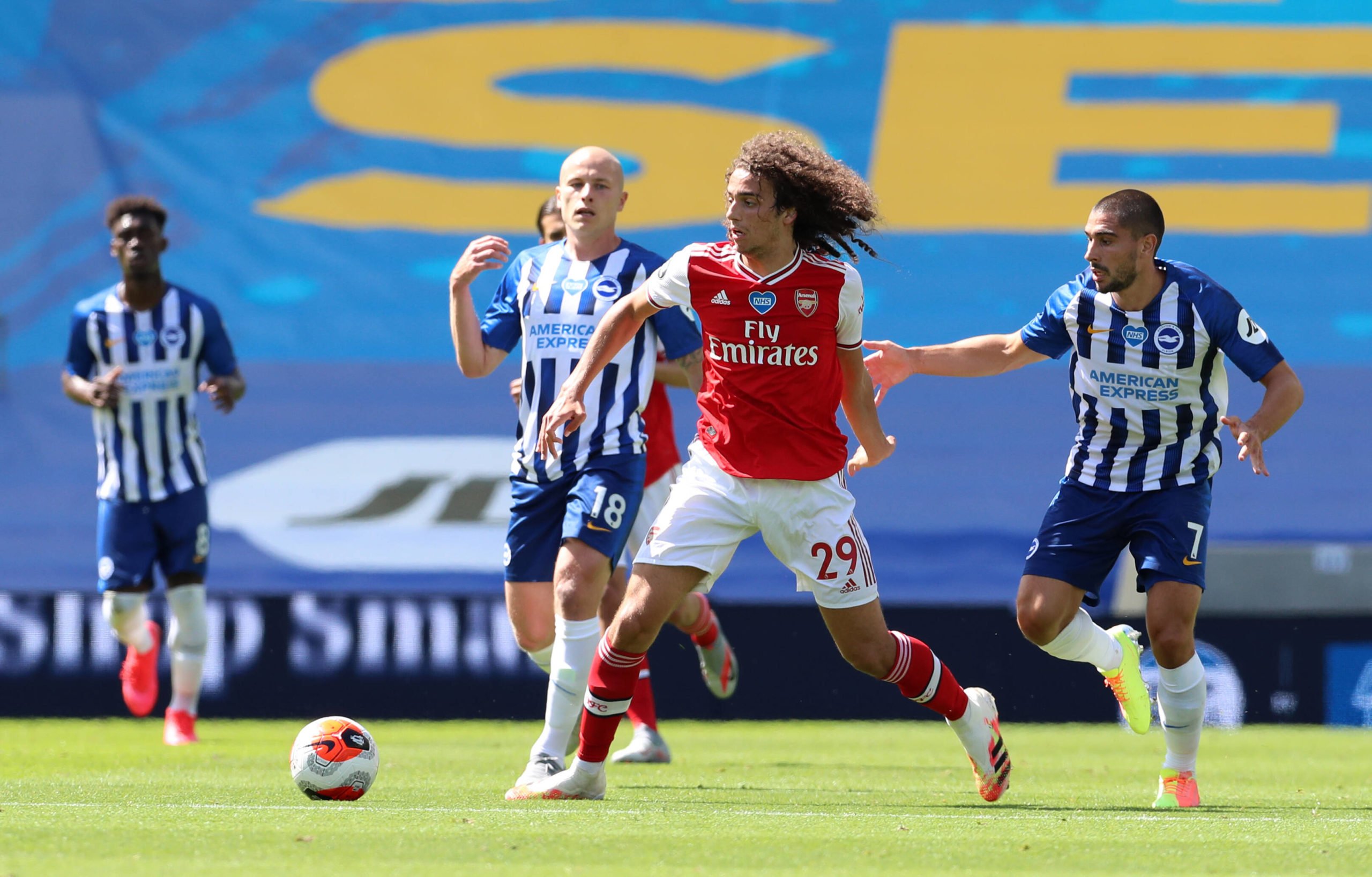 Arsenal's Guendouzi gathering interest of European clubs (Guendouzi is seen in the photo)