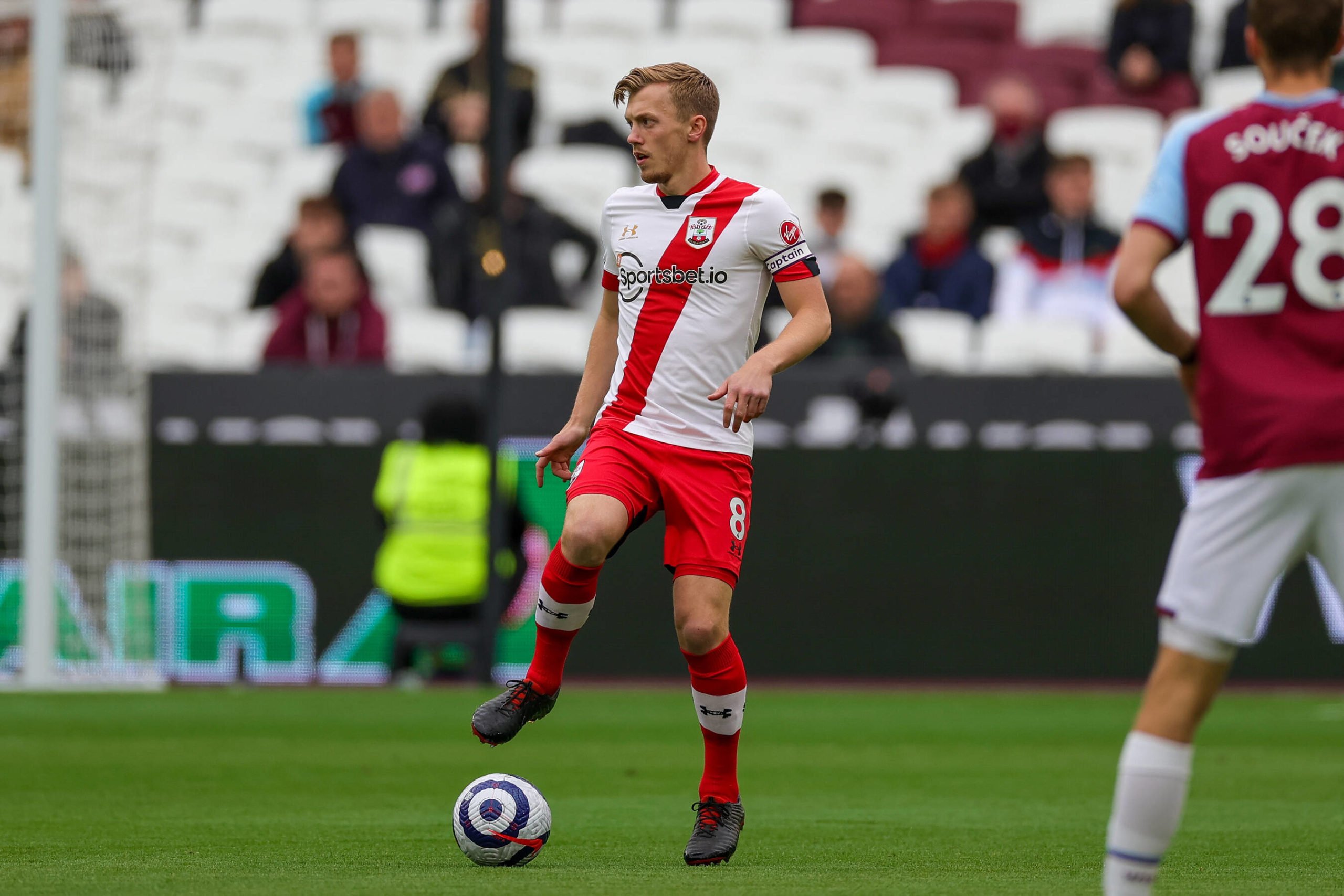 Aston Villa remain the favorites to recruit Ward-Prowse who is seen in the picture