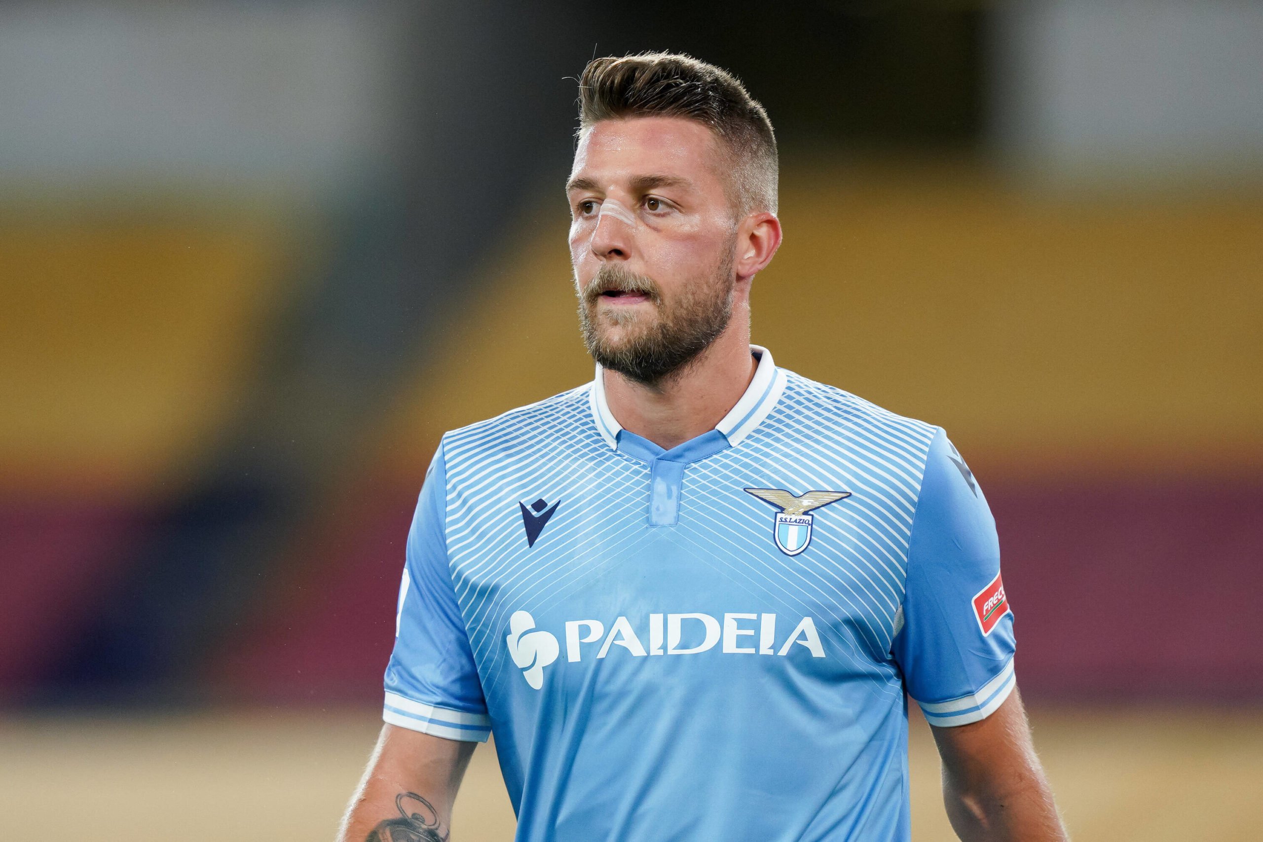 Liverpool showing interest in recruiting Milinkovic-Savic who is seen in the photo