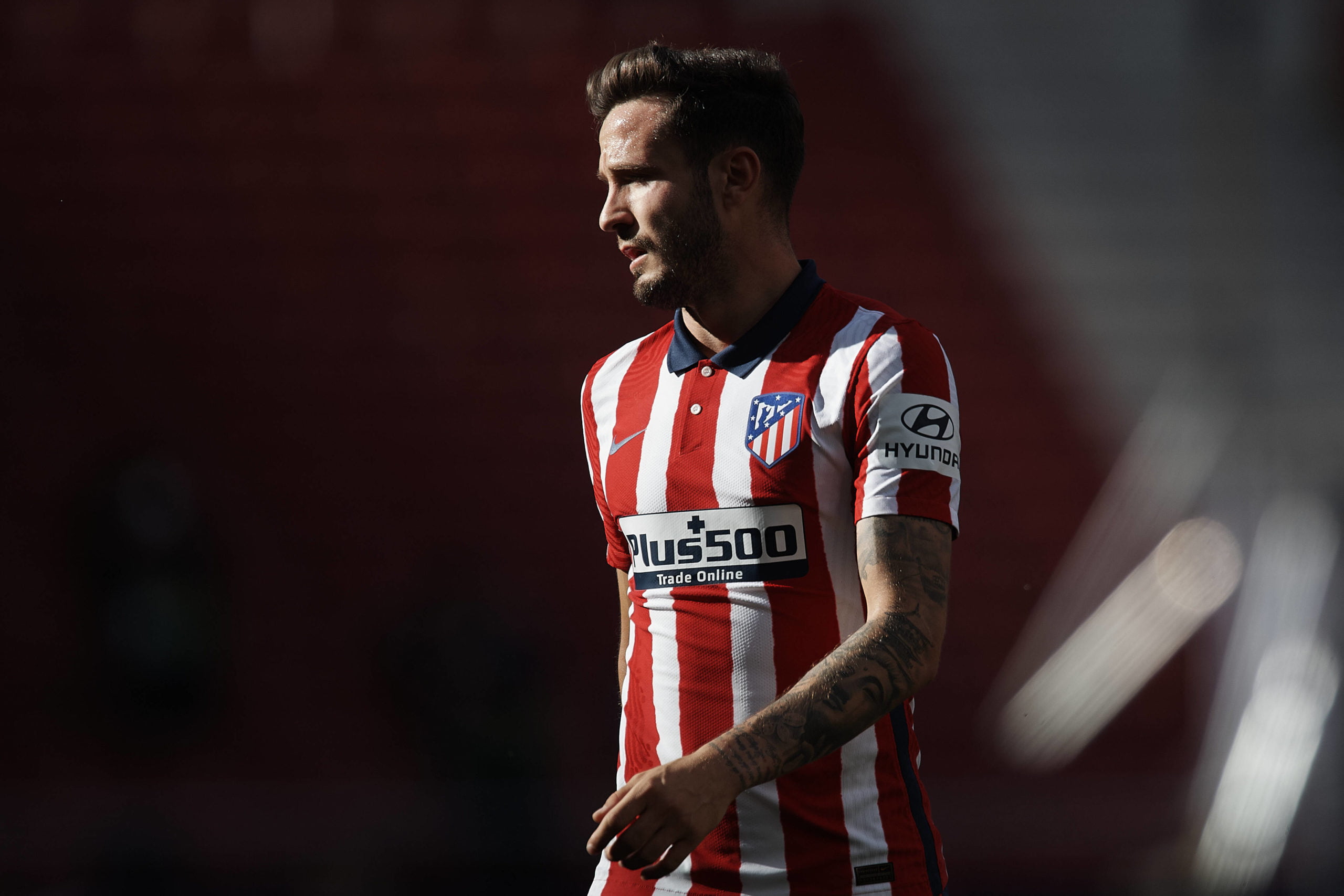 Chelsea eager to seal a loan move for Saul Niguez who is seen in the photo