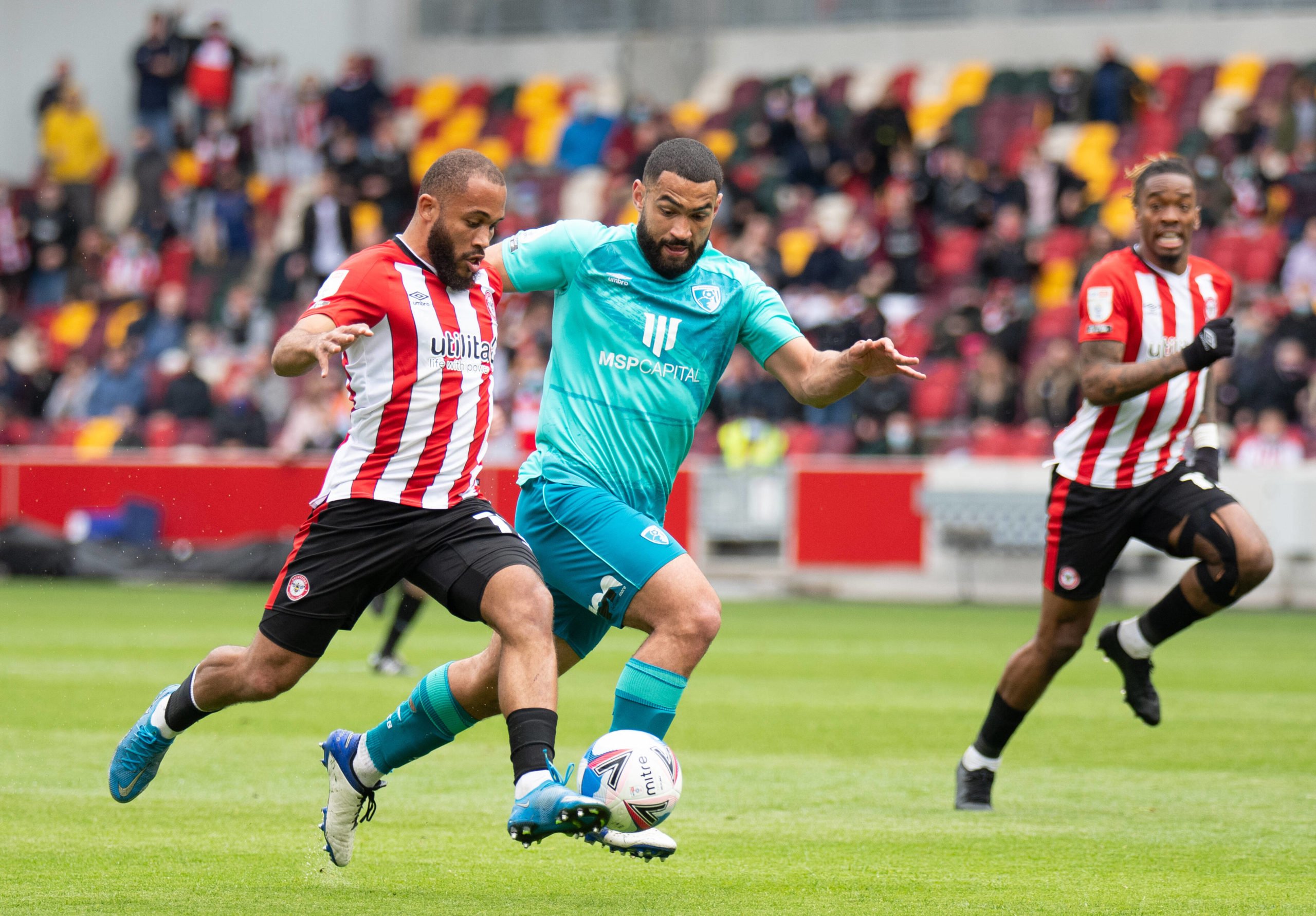 Celtic centre-back Cameron Carter-Vickers in action for Bournemouth 