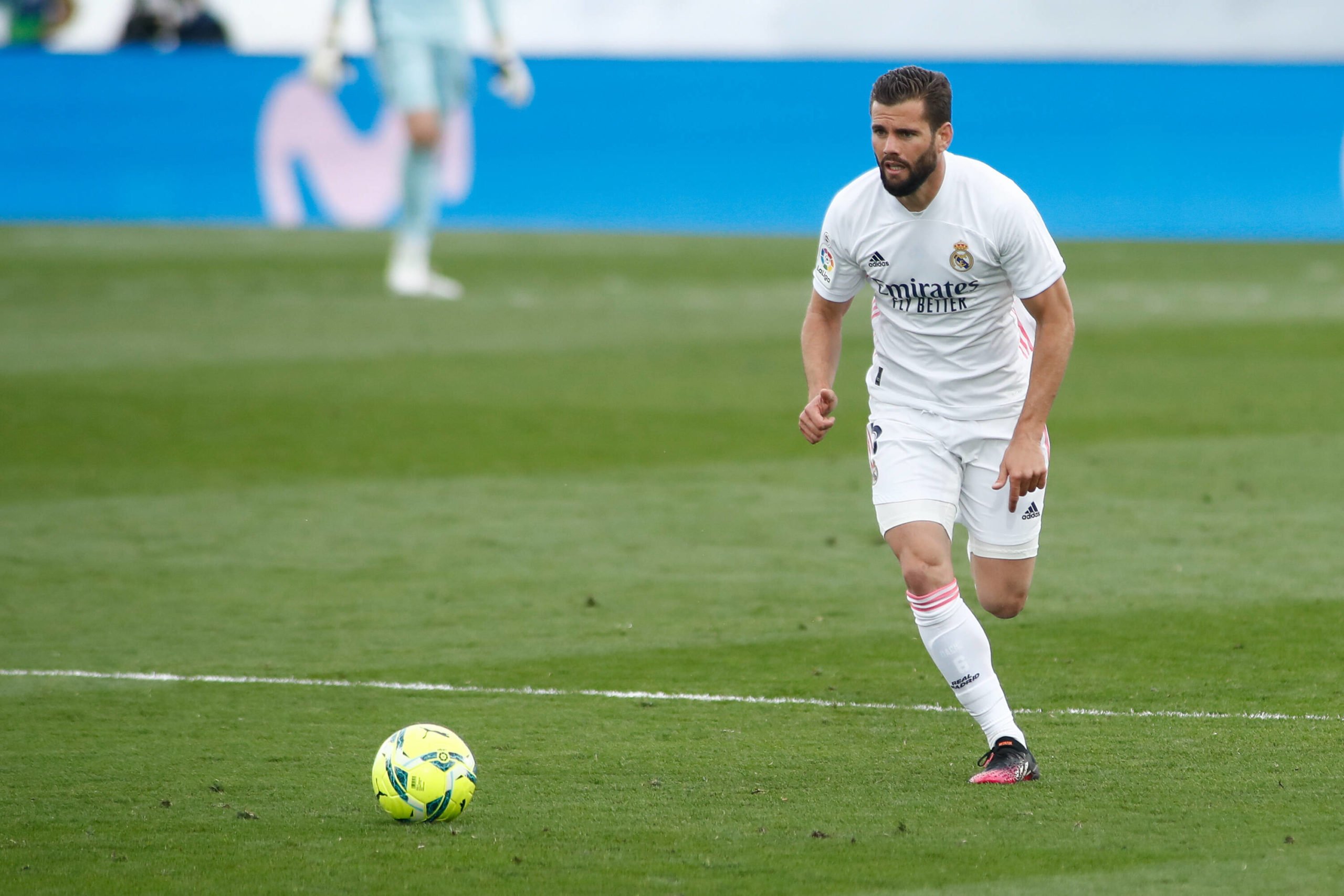 Real Madrid defender Nacho extends contract until 2023 (Nacho is seen in the picture)