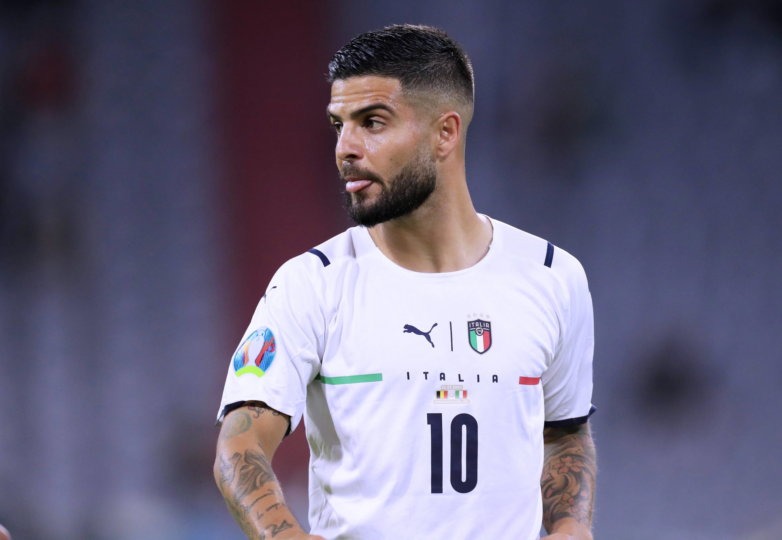 Barcelona to rival Tottenham Hotspur for Insigne who is seen in the picture