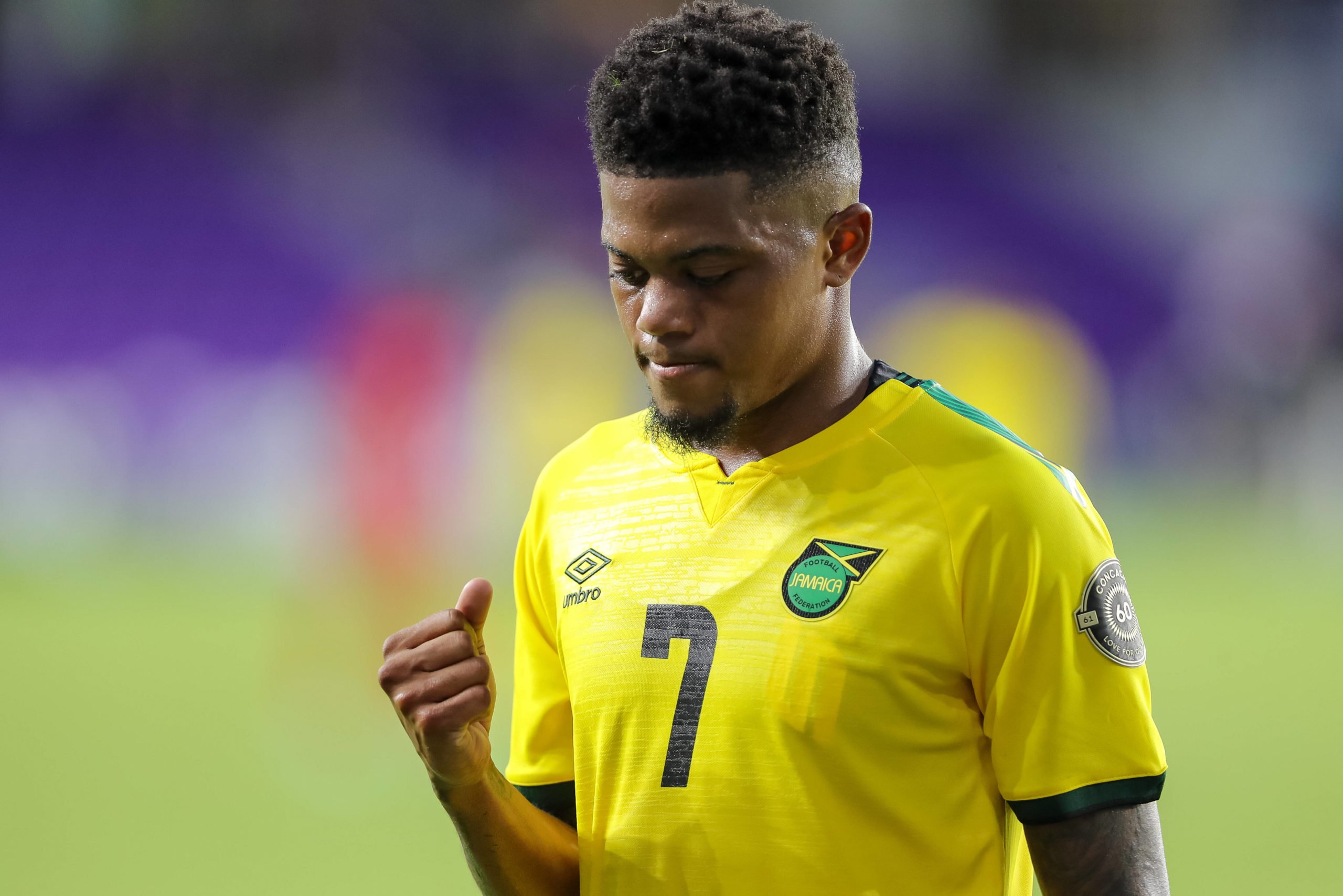 Aston Villa confirm the capture of Leon Bailey who is seen in the picture