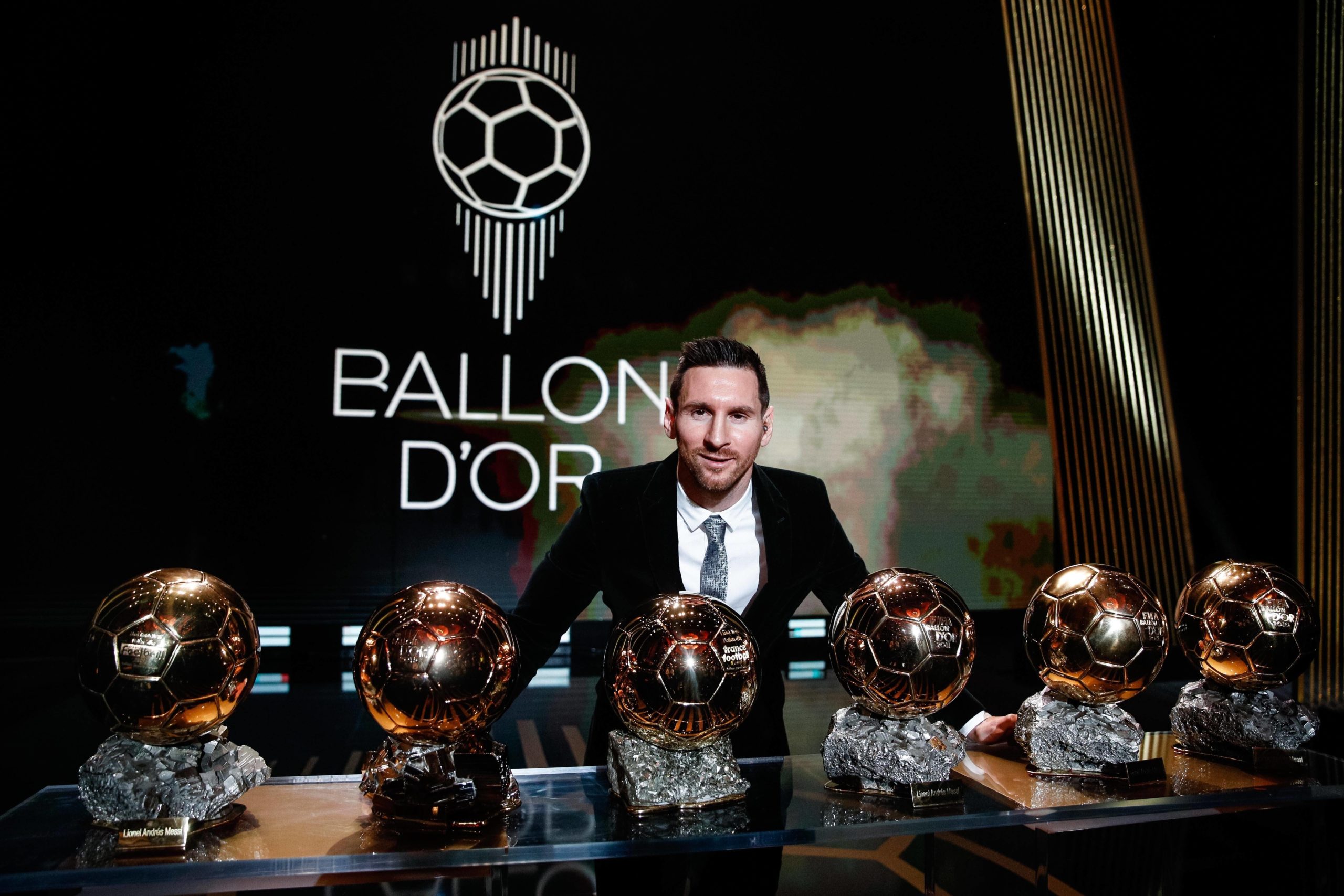Ballon'd'or awards of Lionel Messi