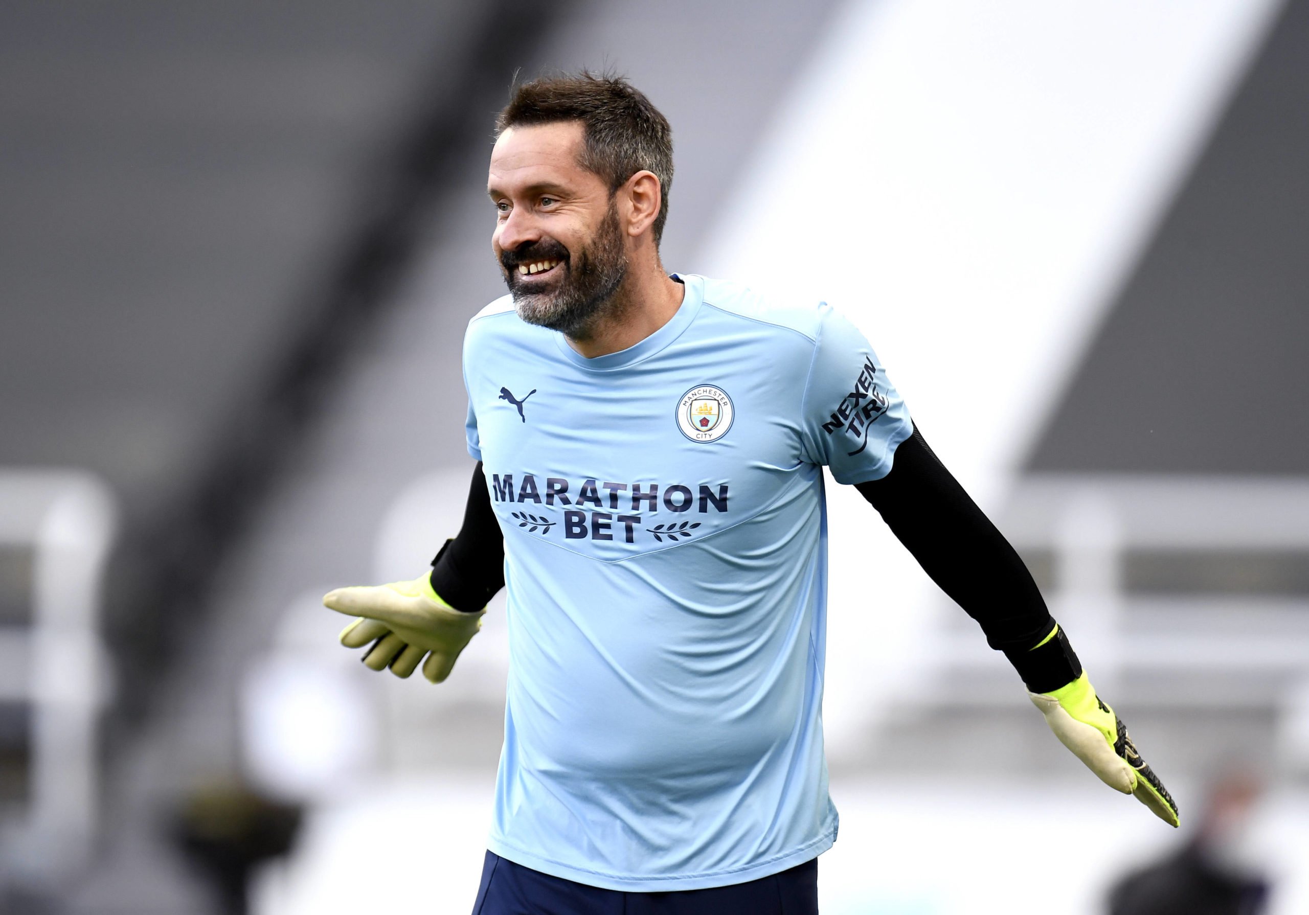 Predicted Manchester City Lineup Vs Leicester City - Scott Carson to start.