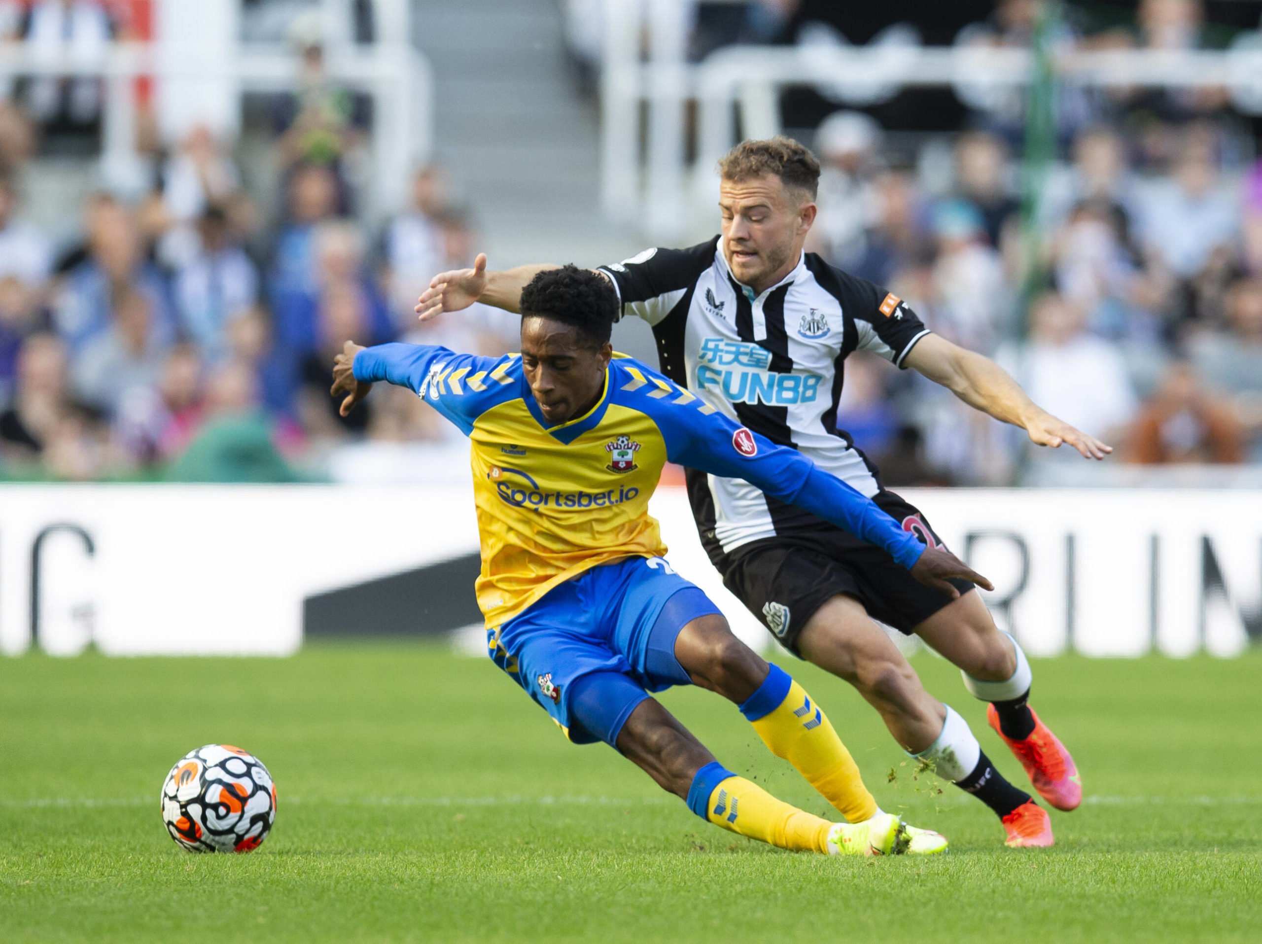 Everton made an enquiry for Walker-Peters last month (Walker-Peters is seen in the picture)