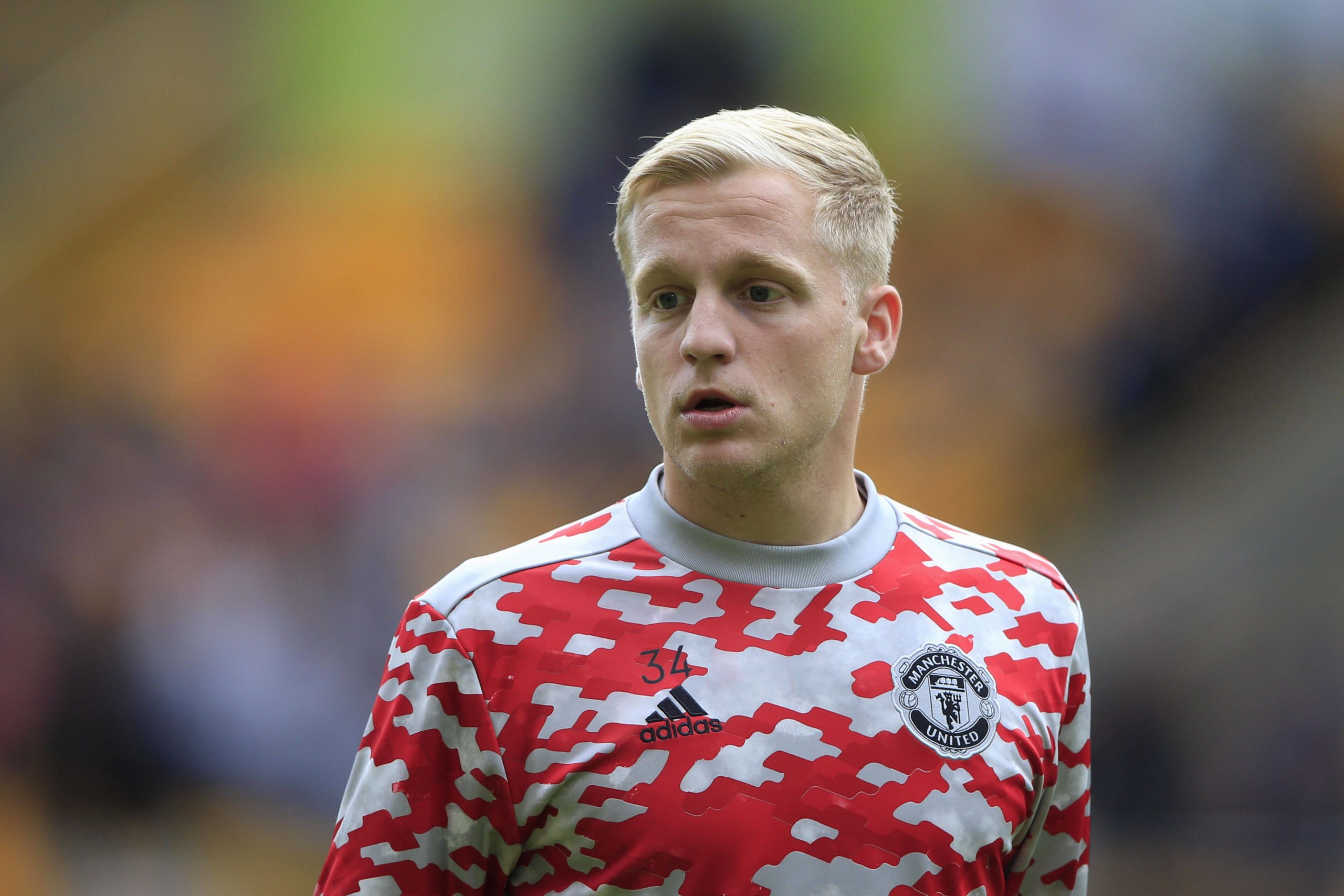 Manchester United Predicted Lineup Vs Newcastle United (Donny van de Beek can be seen in the picture)