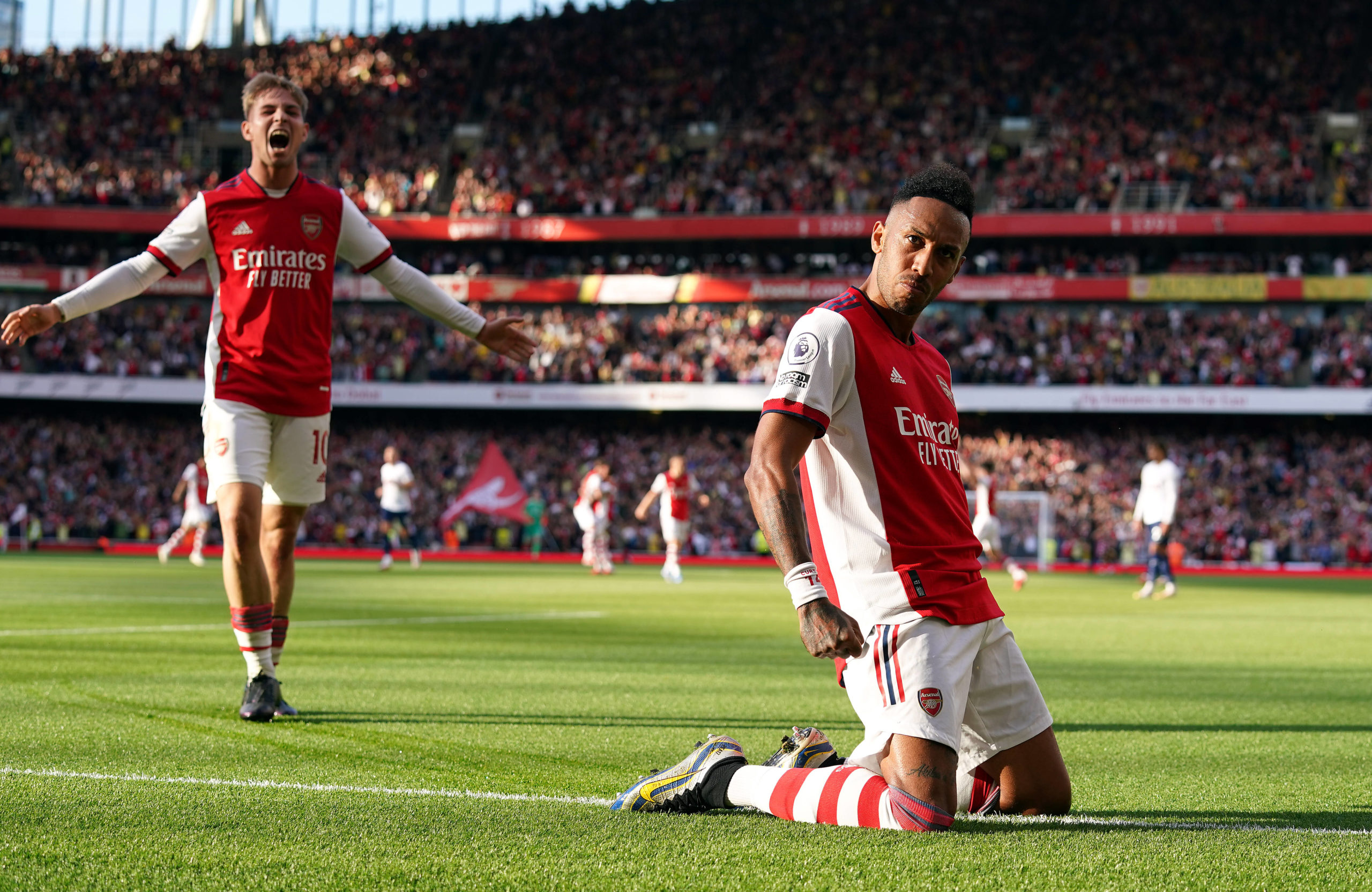 Arsenal Player Ratings Vs Tottenham - Aubameyang back to scoring ways.