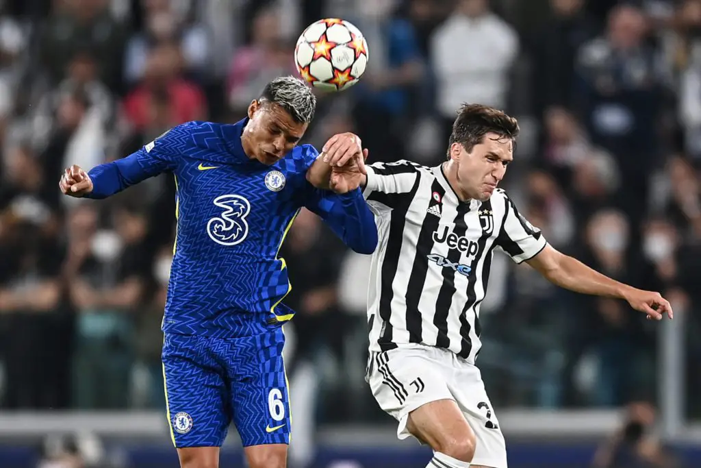 Chelsea player ratings vs Juventus (Chelsea's Thiago Silva is seen in the photo)
