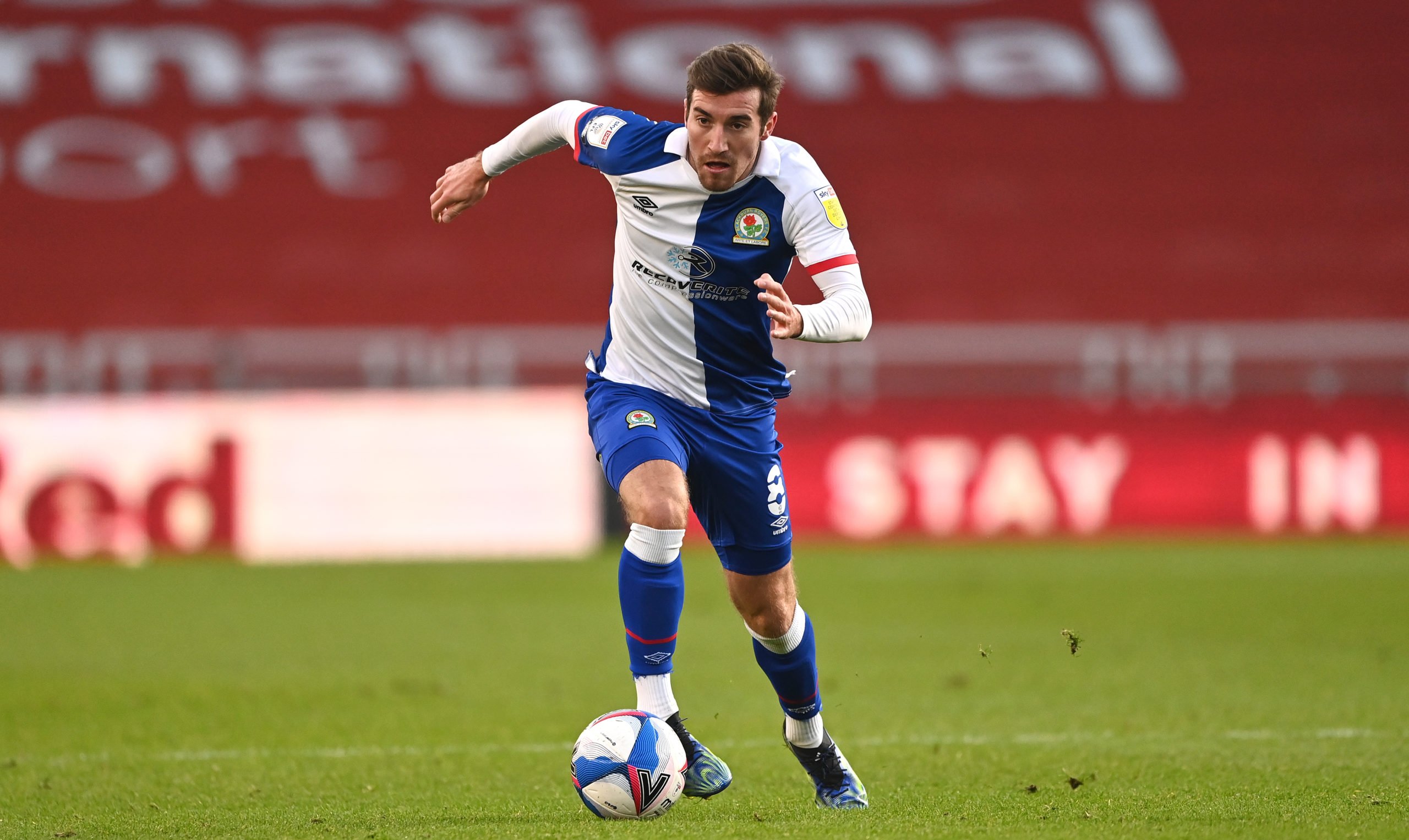 Rangers target Josh Rothwell in action for Blackburn Rovers