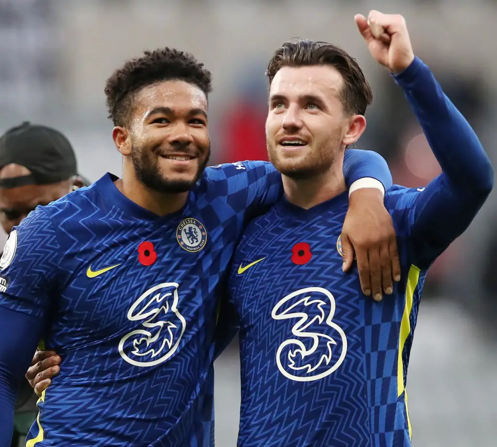 Ben Chilwell and Reece James