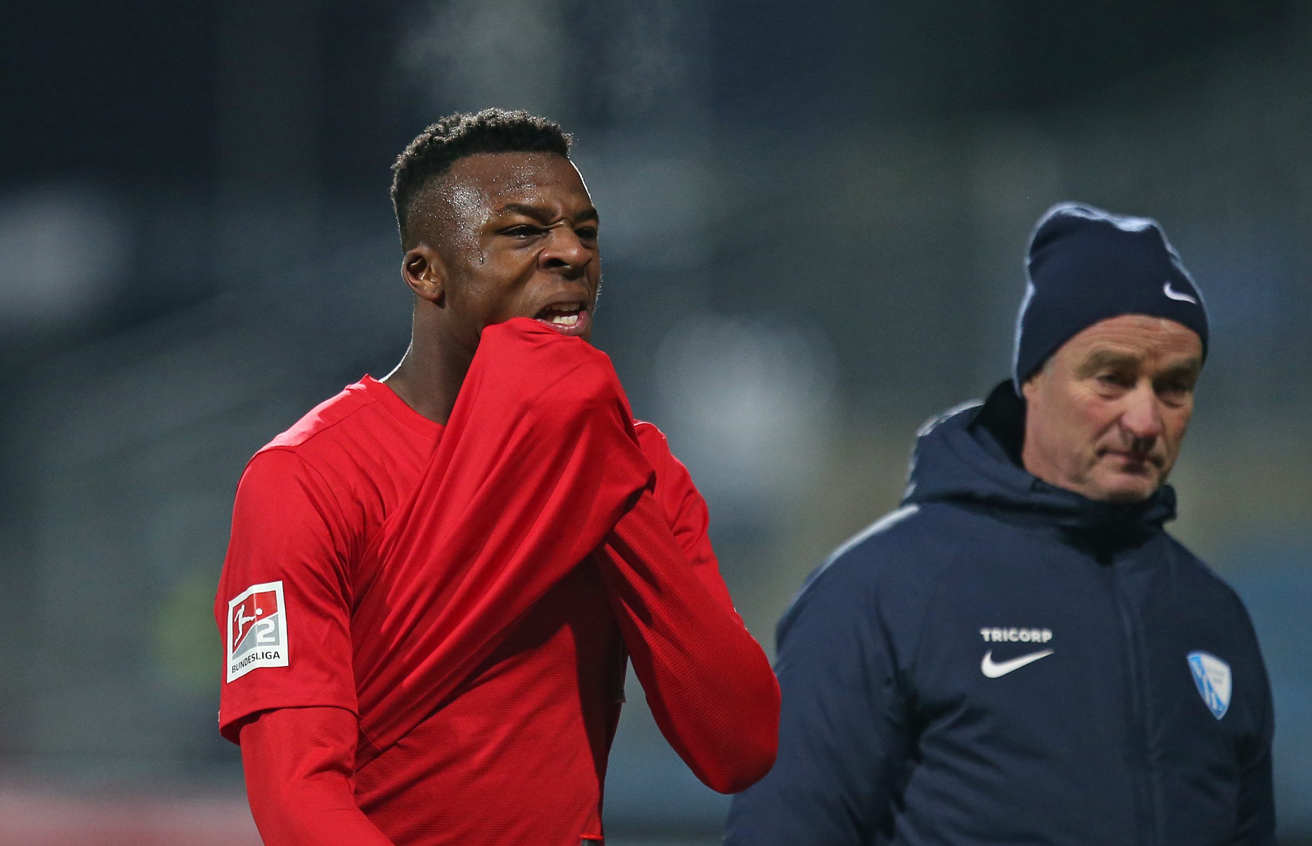 KIEL, GERMANY - DECEMBER 04: Armel Bella-Kotchap of VfL Bochum reacts during the Second Bundesliga match between Holstein Kiel and VfL Bochum 1848 at Holstein-Stadion on December 04, 2020 in Kiel, Germany. (Photo by Cathrin Mueller/Getty Images)
The 4th Official uses images provided by the following image agency:
Getty Images (https://www.gettyimages.de/)
Imago Images (https://www.imago-images.de/)