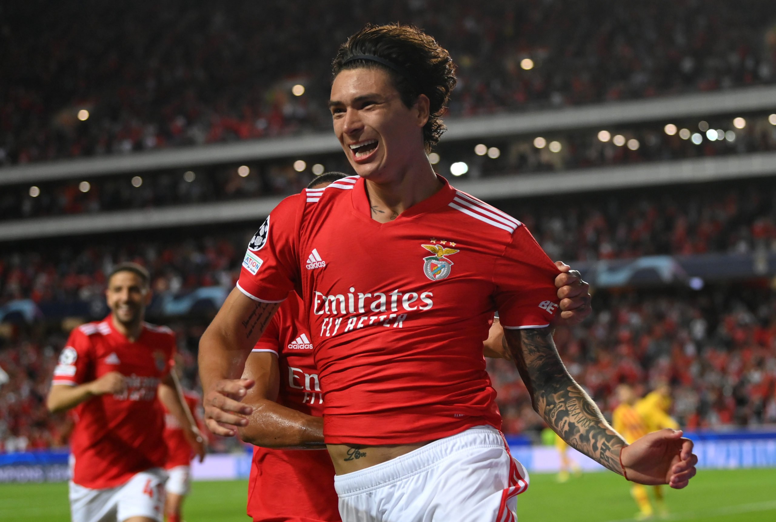 Benfica's Darwin Nunez