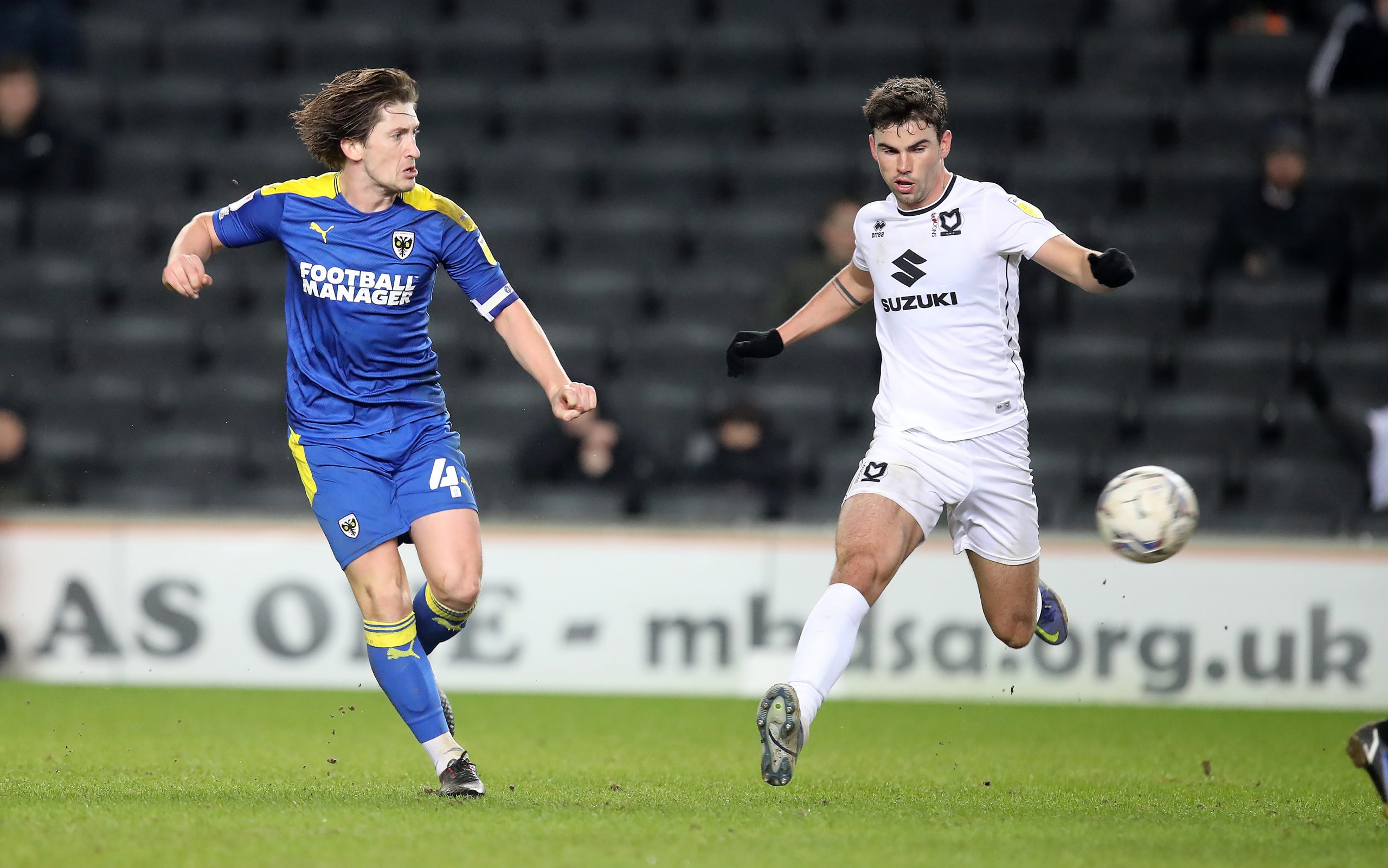 Celtic target Matt O'Riley playing for MK Dons