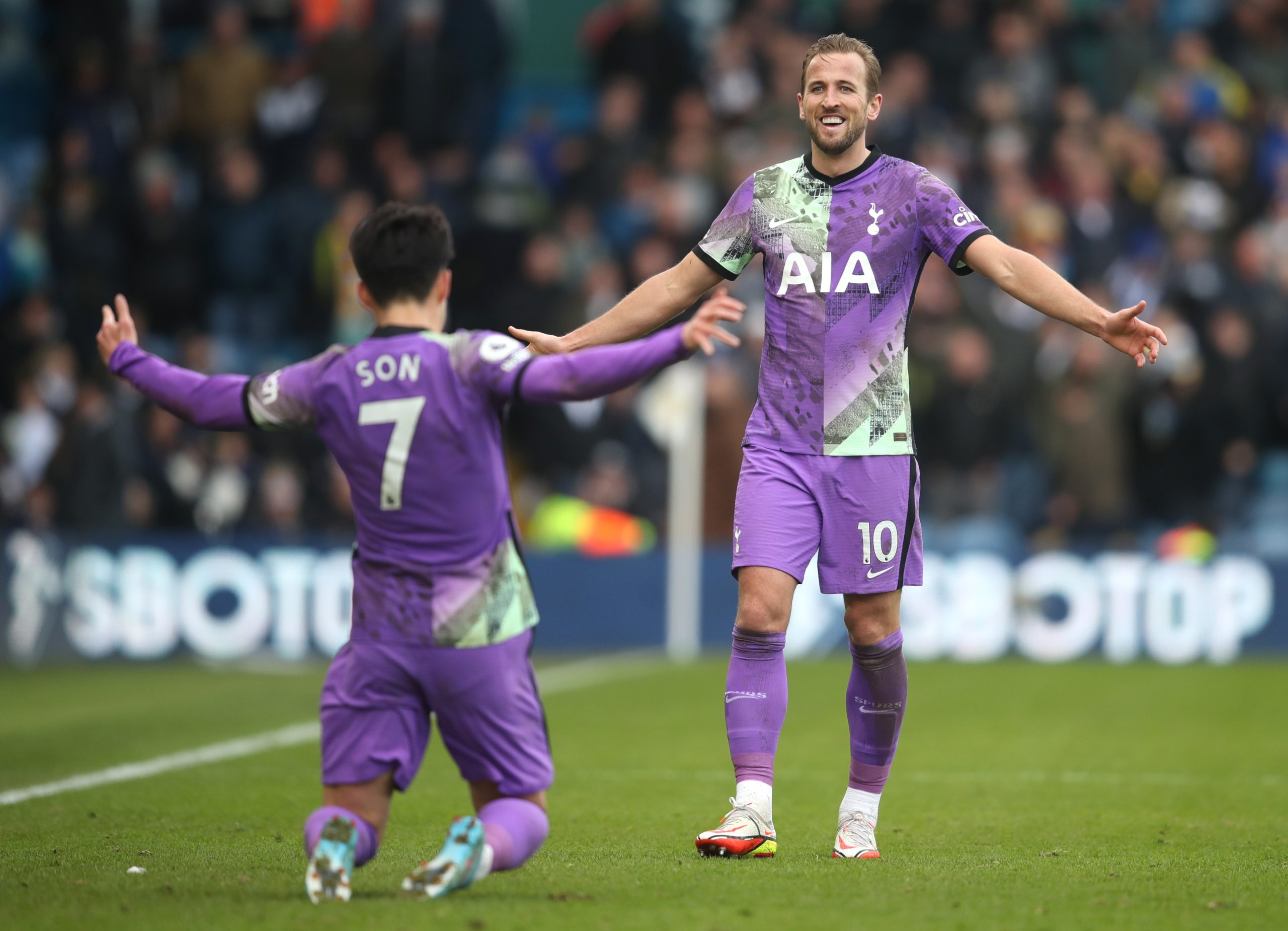 Tottenham Hotspur attackers Son and Kane