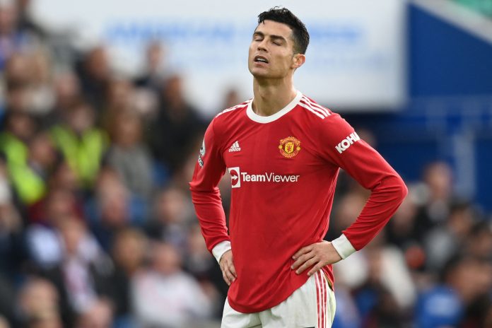 Cristiano Ronaldo is unhappy at Manchester United