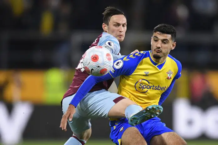 West Ham United target Armand Broja in action against Burnley