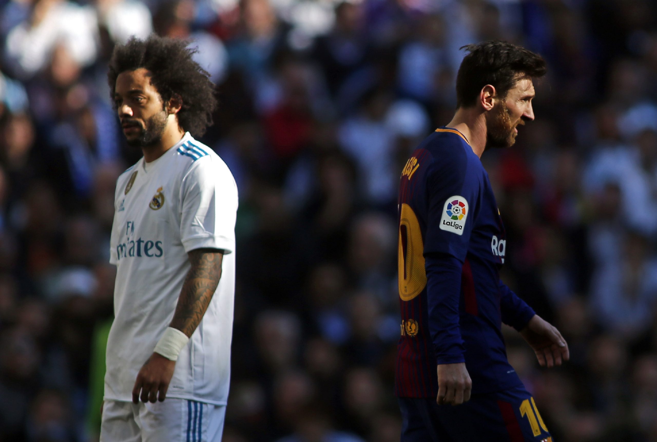 Marcelo names Lionel Messi as his toughest competitor