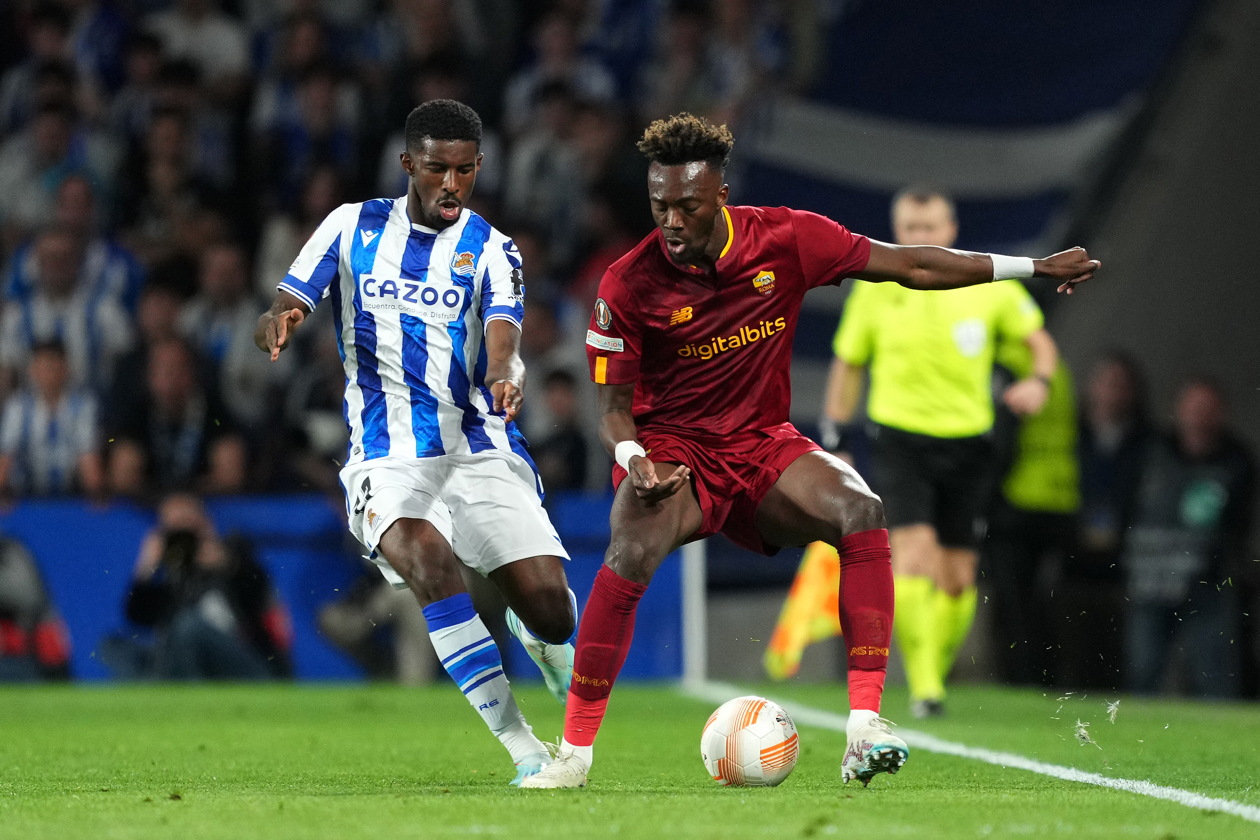 Tammy Abraham of AS Roma linked to Chelsea