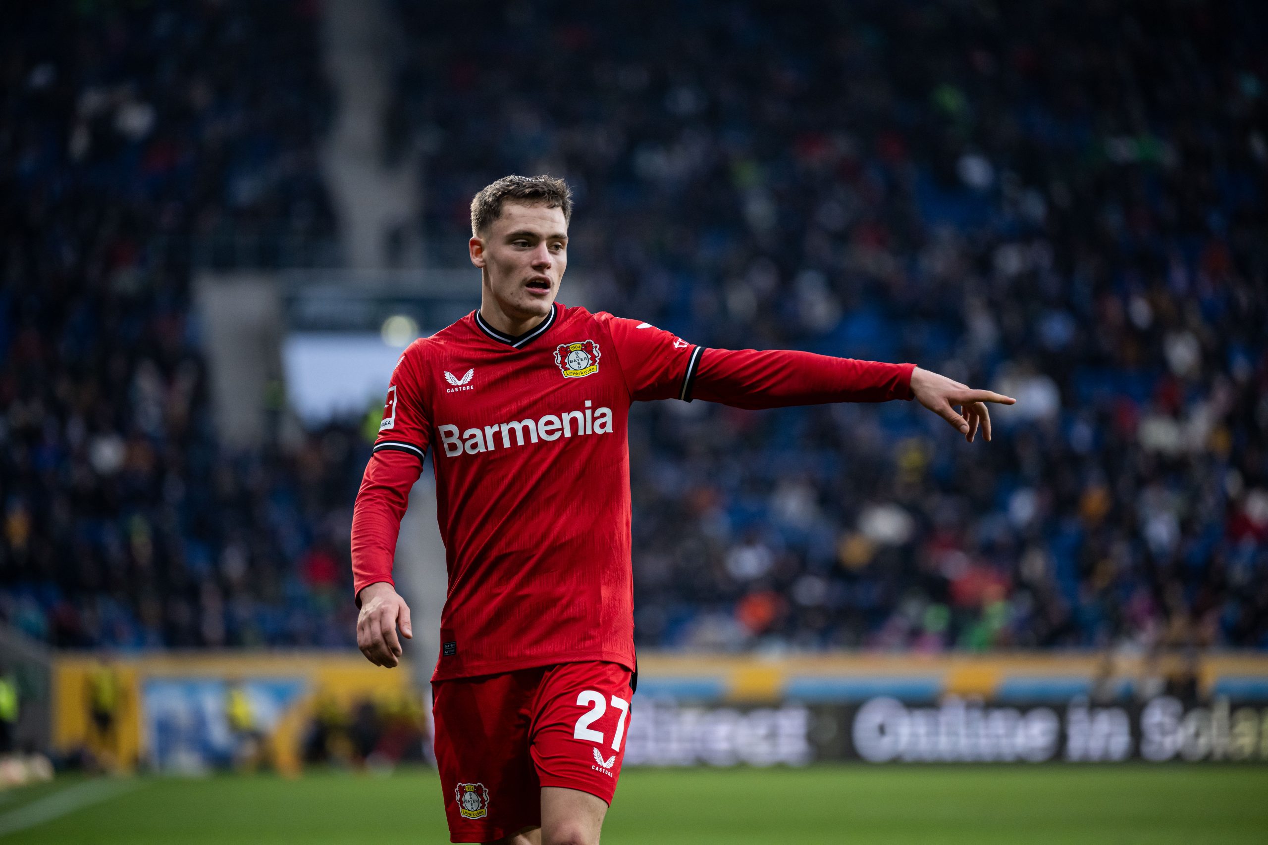 Florian Wirtz of Bayer Leverkusen linked to Liverpool