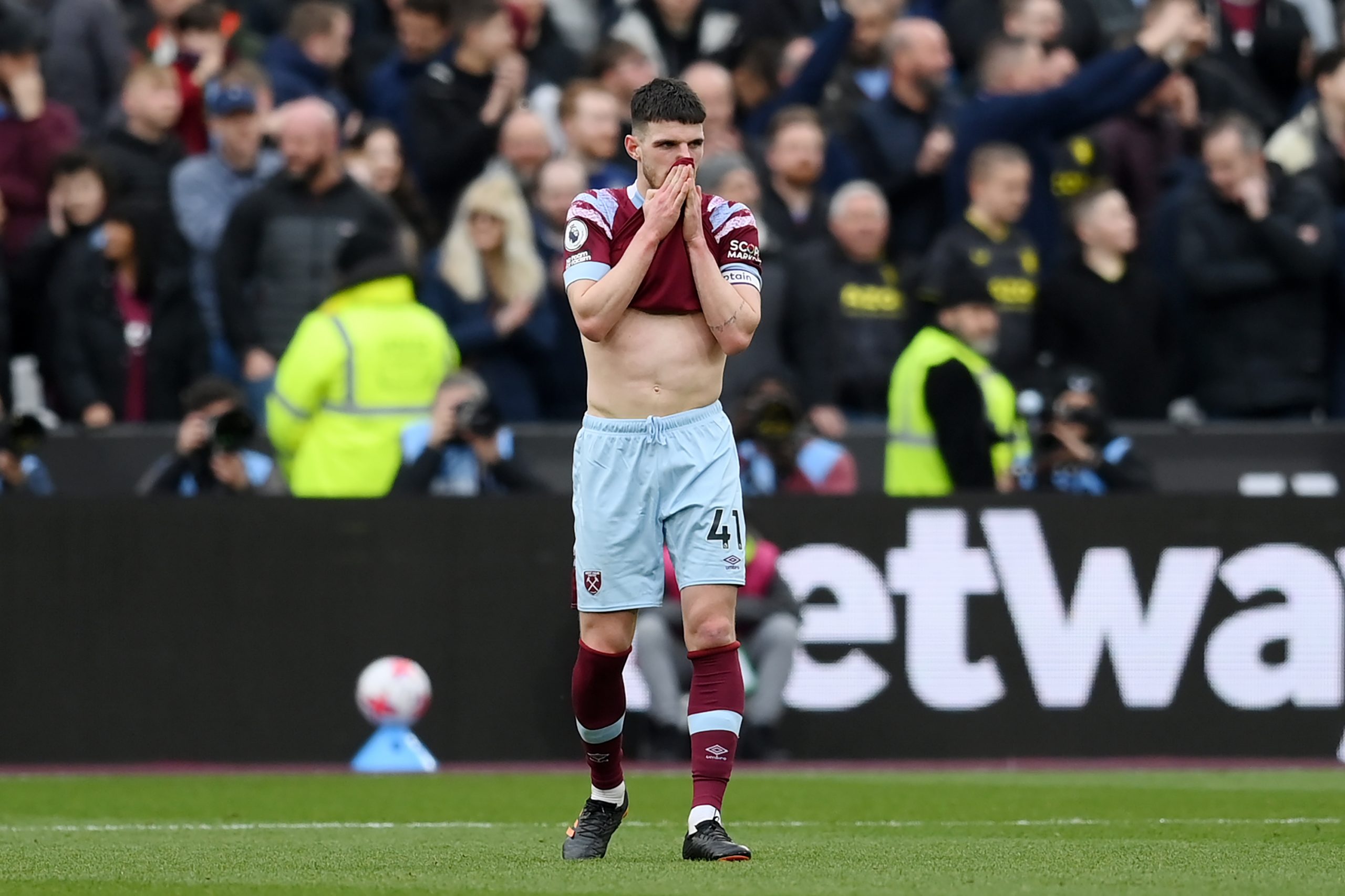 Declan Rice of West Ham United linked to Arsenal