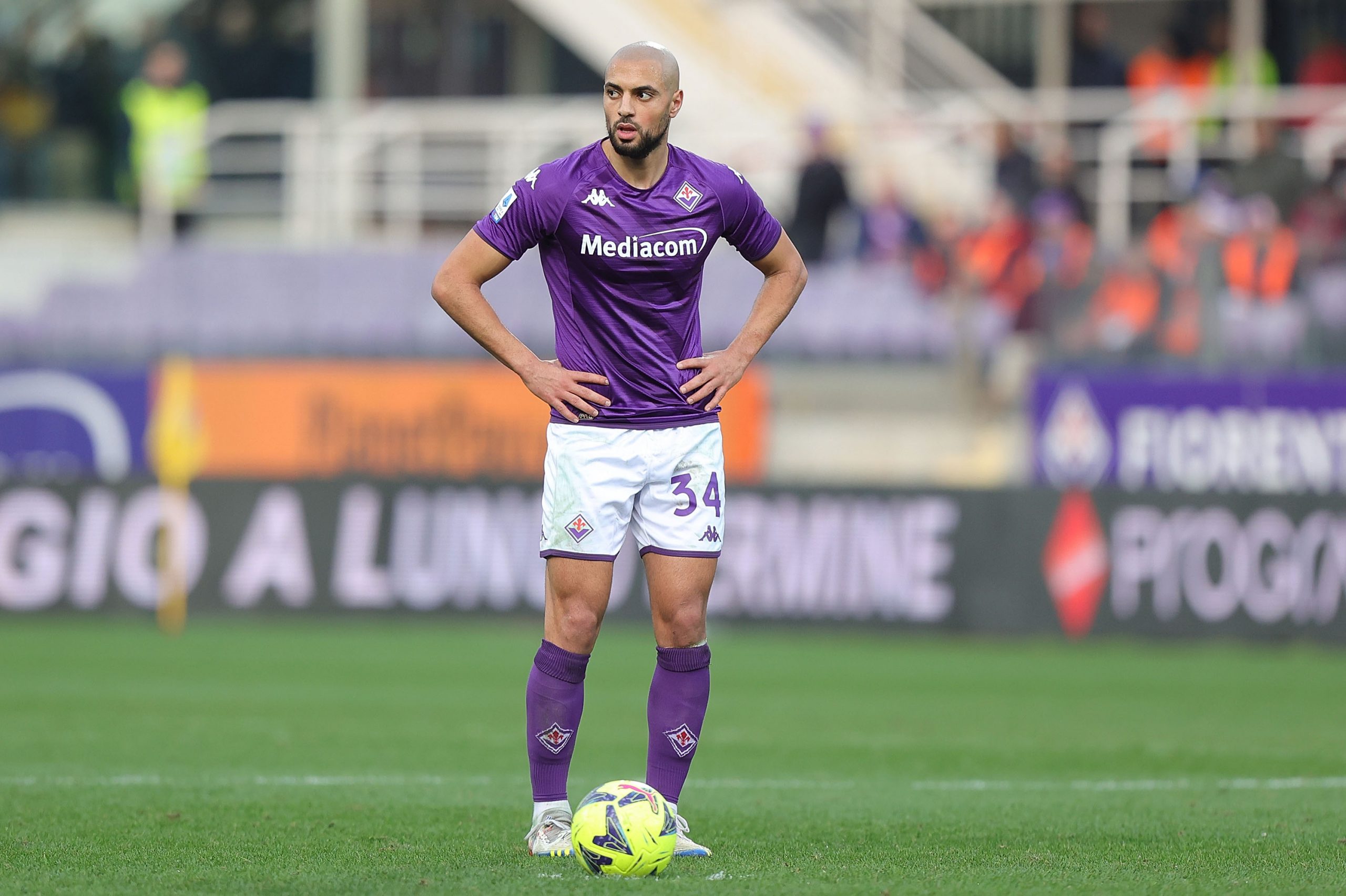 Sofyan Amrabat of Fiorentina