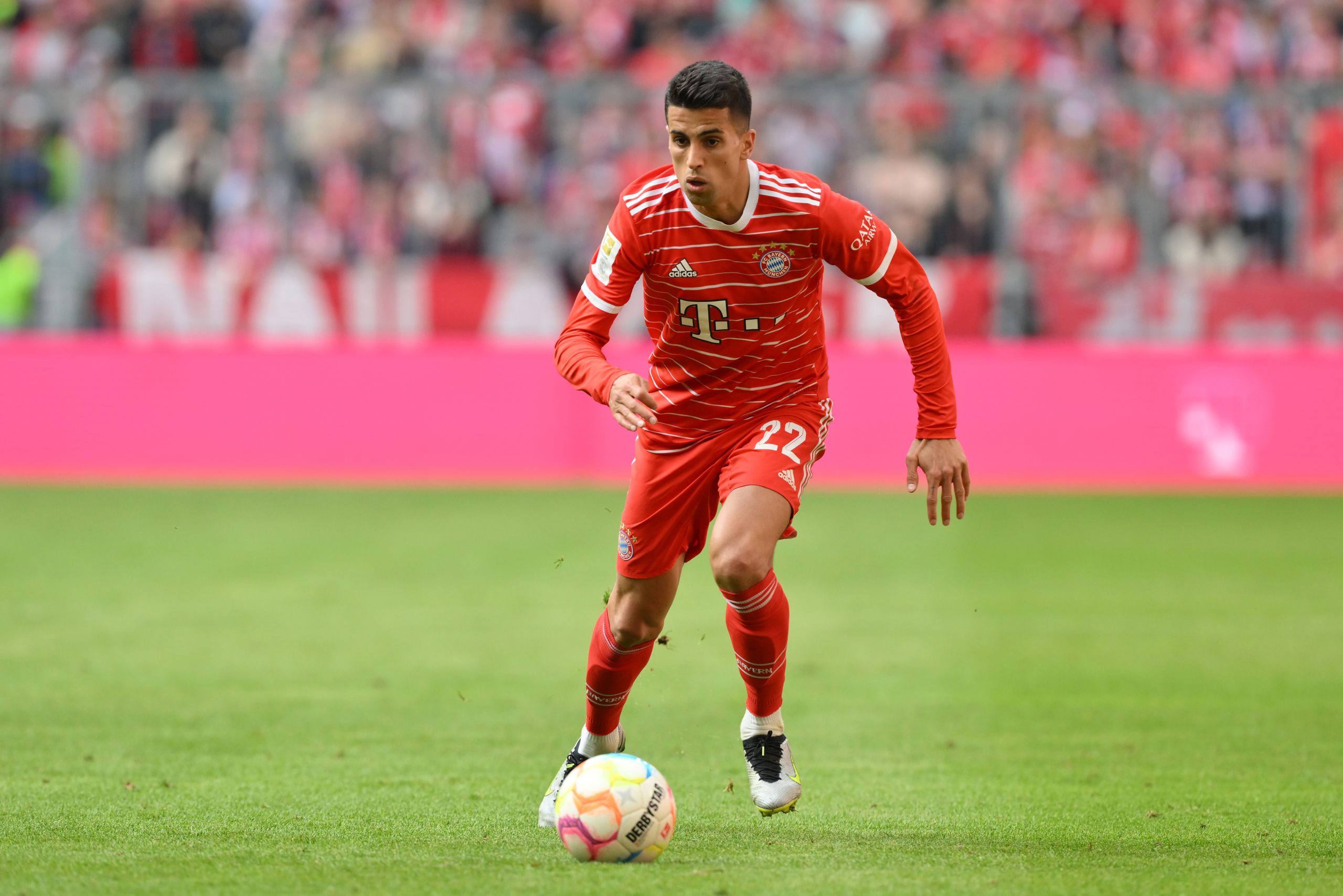 Joao Cancelo of Manchester CIty on loan at Bayern Munich