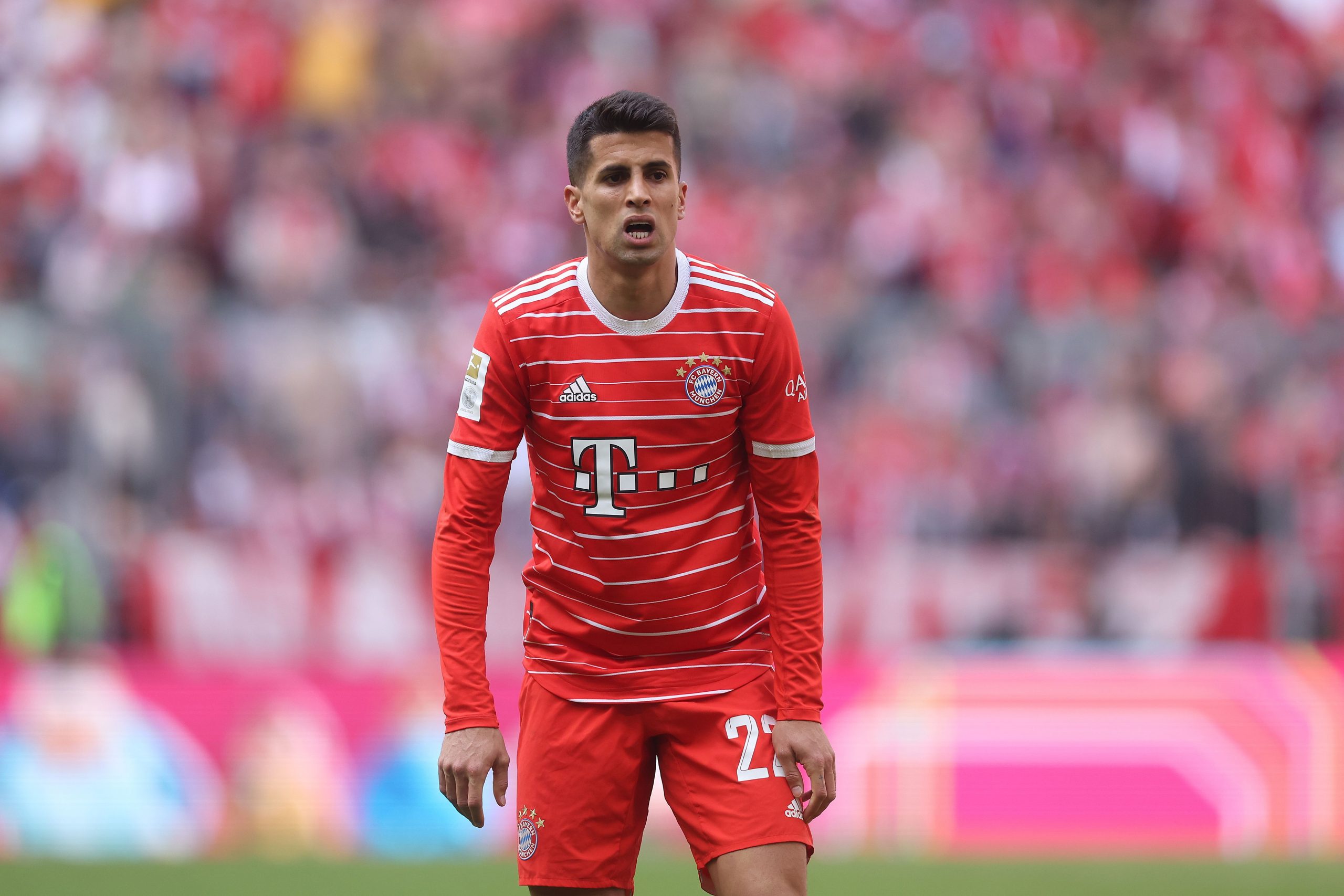 Joao Cancelo of Manchester CIty on loan at Bayern Munich