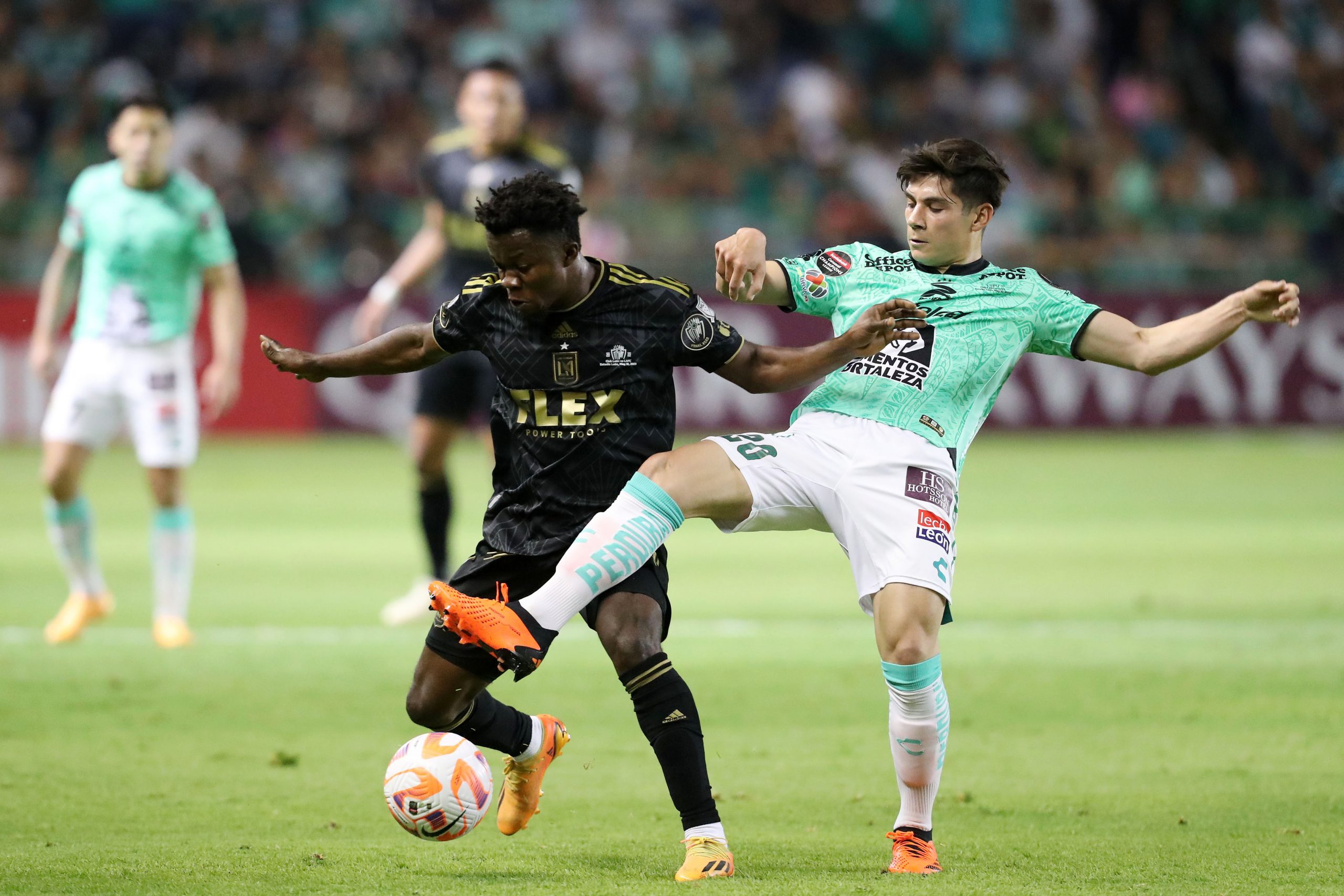 Celtic target Kwadwo Opoku in action for LA FC
