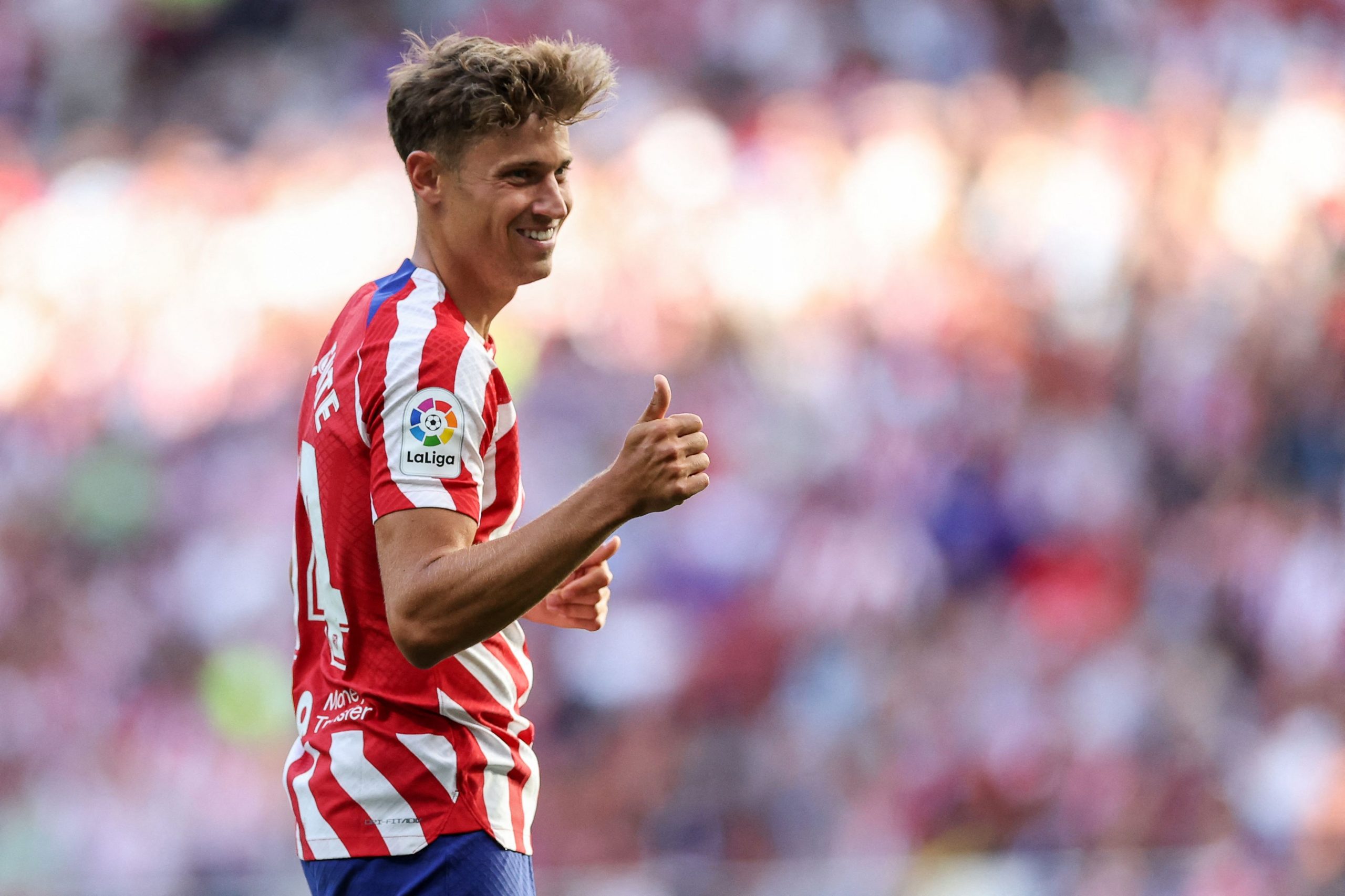 Marcos Llorente of Atletico Madrid linked to Liverpool