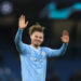 MANCHESTER, ENGLAND - NOVEMBER 07: Kalvin Phillips of Manchester City waves after the UEFA Champions League match between Manchester City and BSC Young Boys at Etihad Stadium on November 07, 2023 in Manchester, England. (Photo by Catherine Ivill/Getty Images)