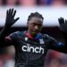 LONDON, ENGLAND - JANUARY 20: Eberechi Eze of Crystal Palace acknowledges the fans following the team's defeat during the Premier League match between Arsenal FC and Crystal Palace at Emirates Stadium on January 20, 2024 in London, England. (Photo by Justin Setterfield/Getty Images)