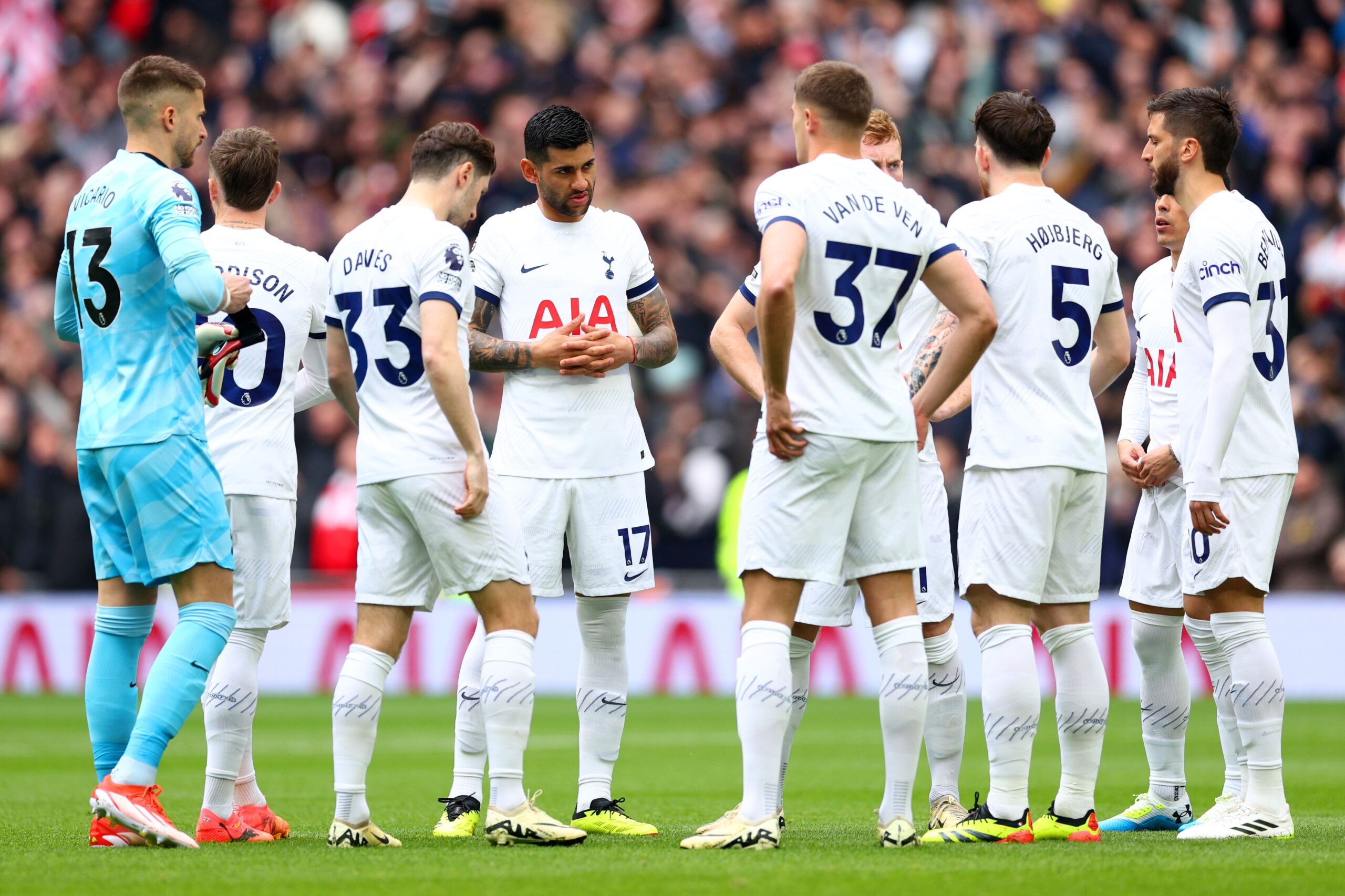 4-2-3-1 Tottenham Hotspur Predicted Lineup Vs Liverpool