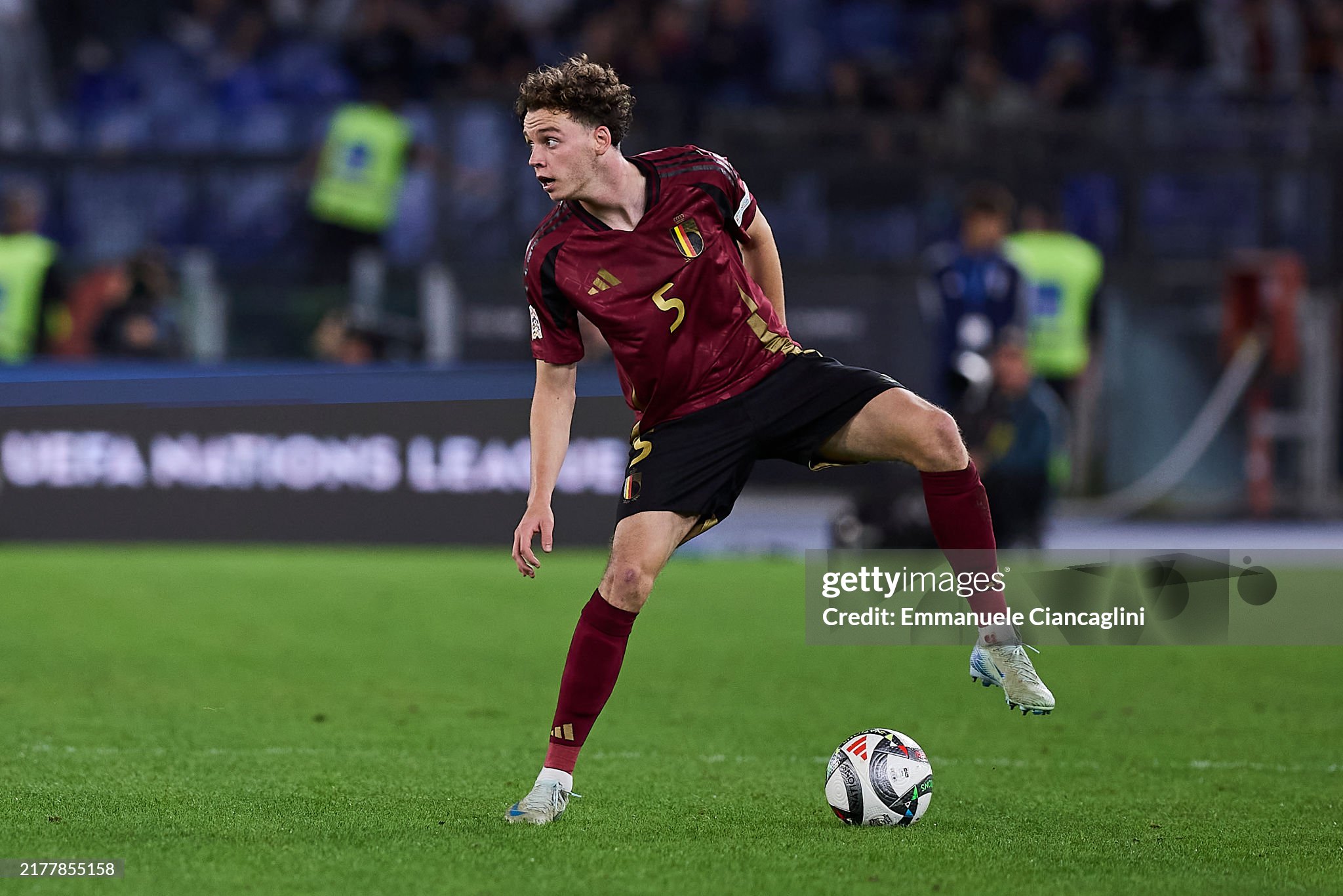 West Ham target Maxim de Cuyper in action for Belgium