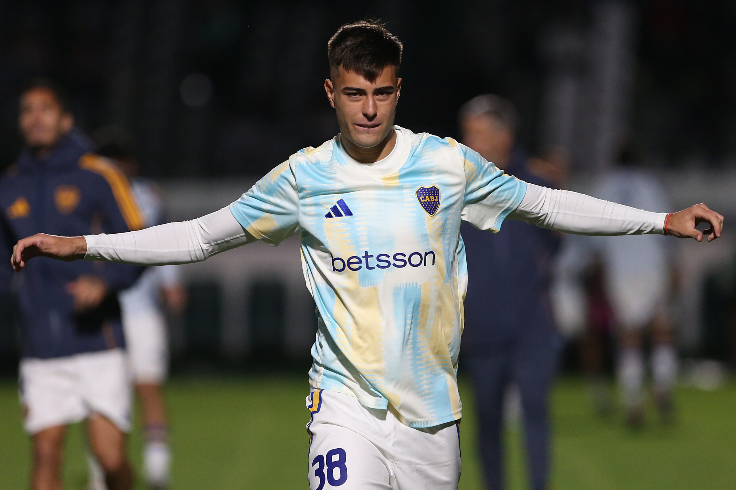 Rangers target Anselmino warms up for Boca Juniors