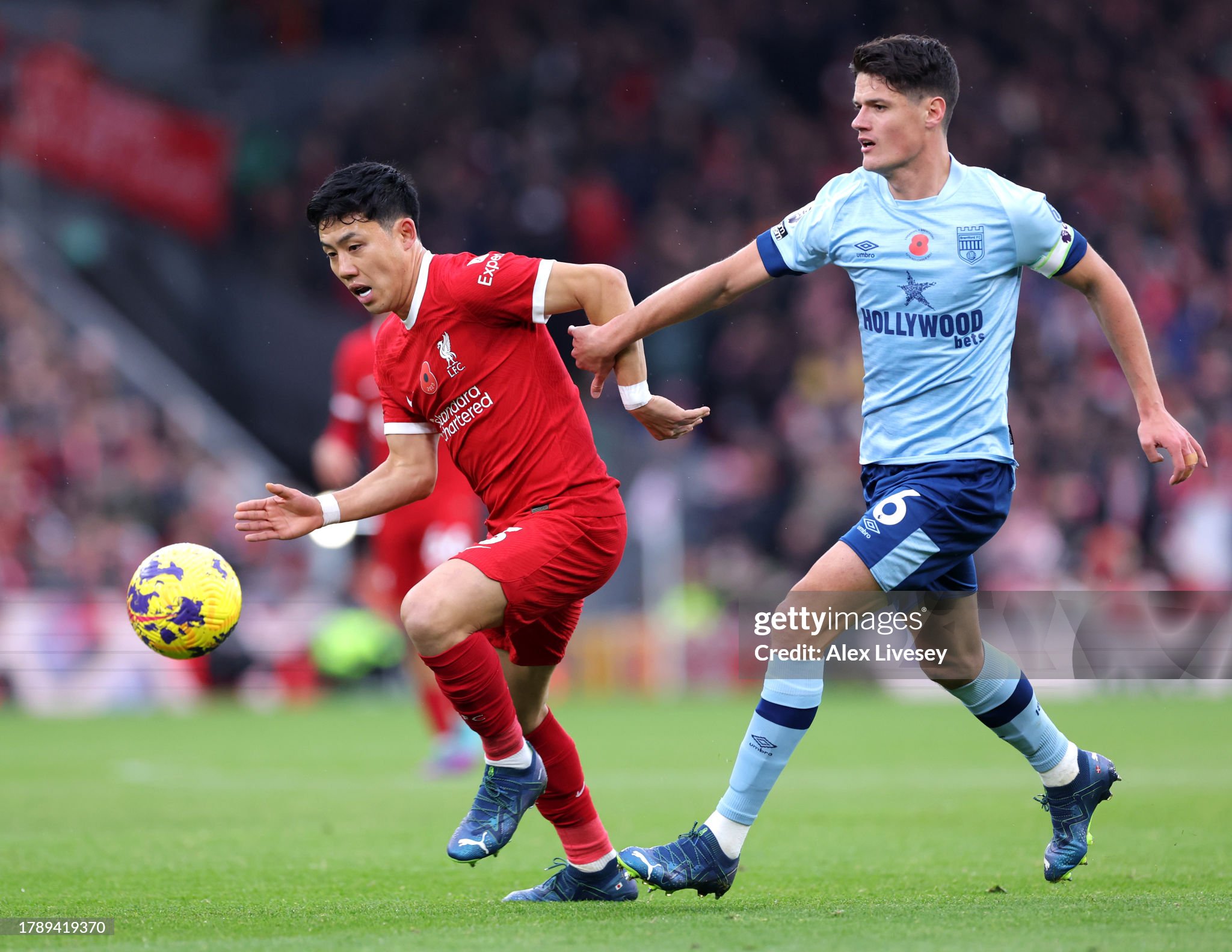 Celtic target Endo in action for Liverpool