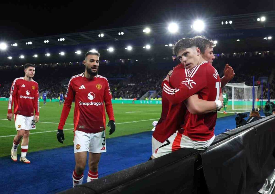 leicester-city-fc-v-manchester-united-fc-premier-league (1) Alejandro Garnacho Manchester United