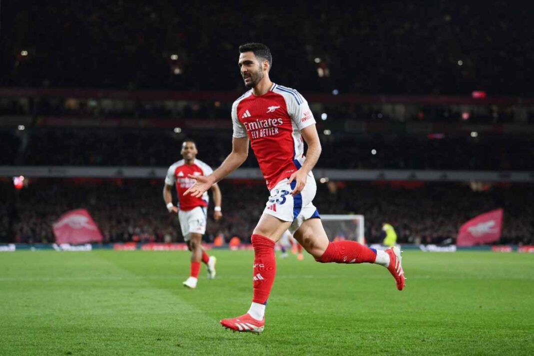 arsenal-fc-v-fulham-fc-premier-league (1) Mikel Merino of Arsenal